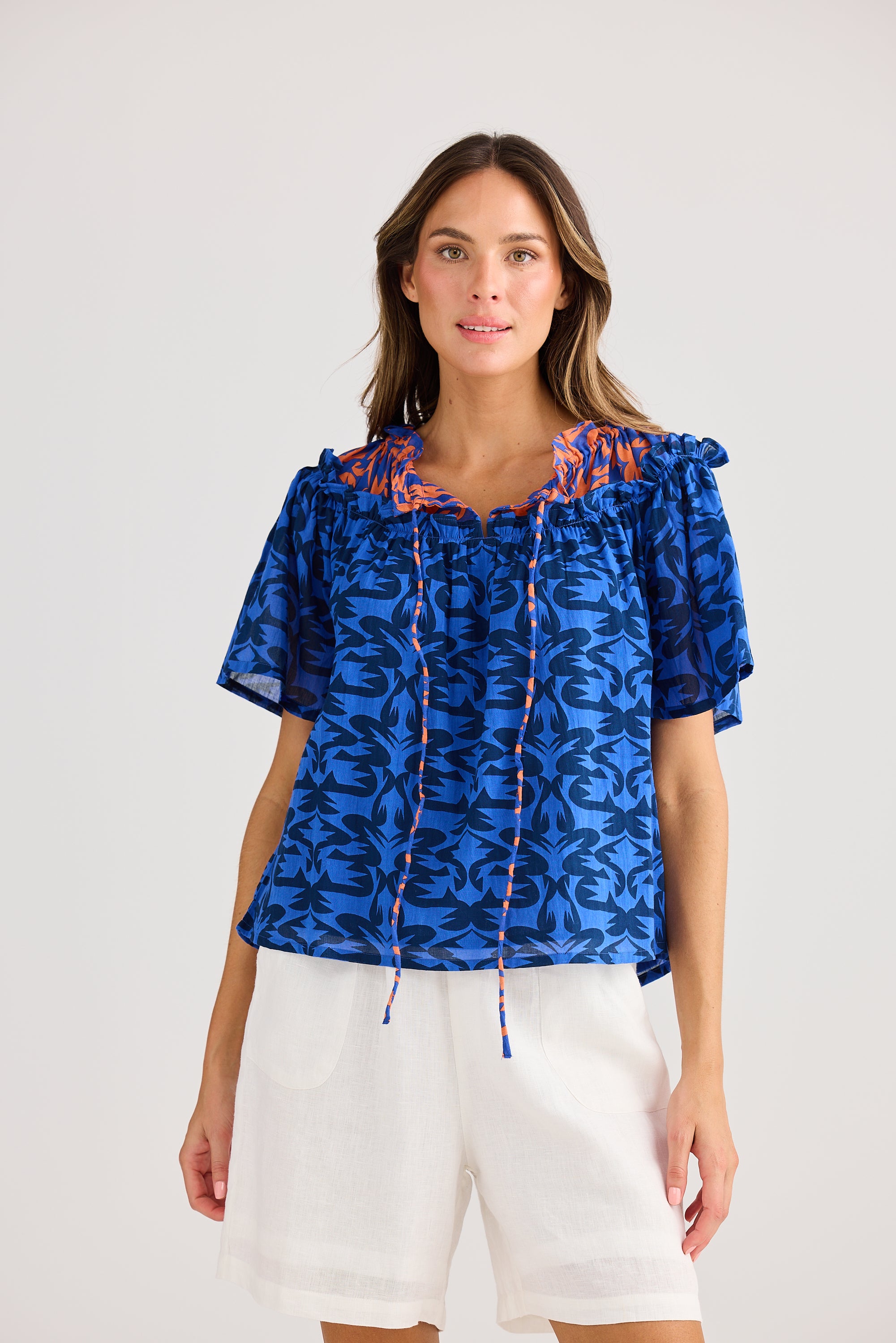 HOLIDAY Soleil Top BLUE MOSAIC