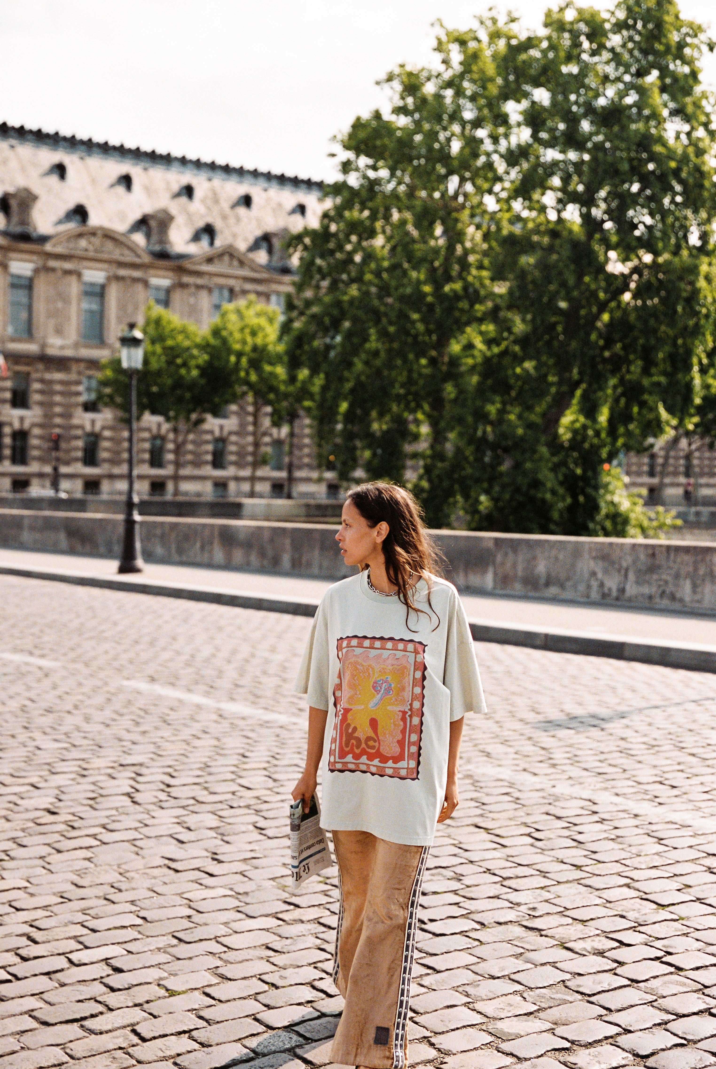 KINGA CSILLA Hibiscus Tee