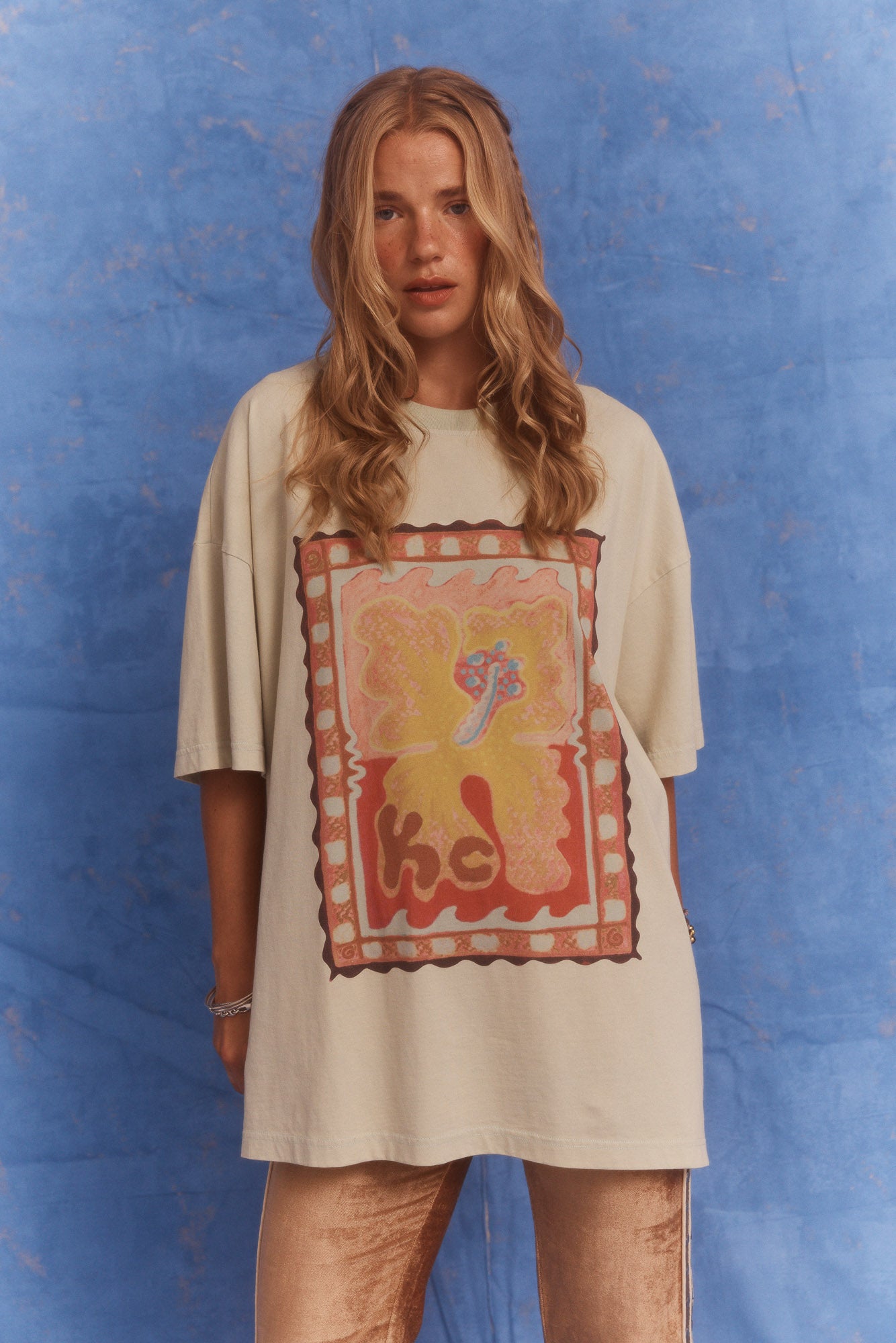 KINGA CSILLA Hibiscus Tee