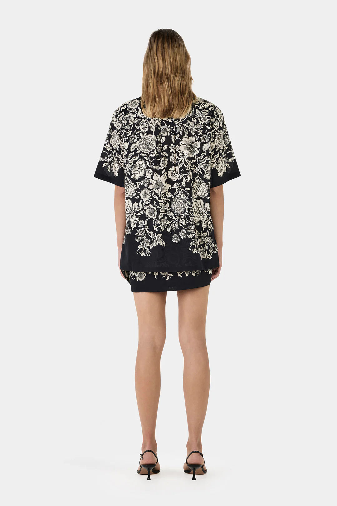 HANSEN & GRETAL Lucas Shirt Noir Bloom
