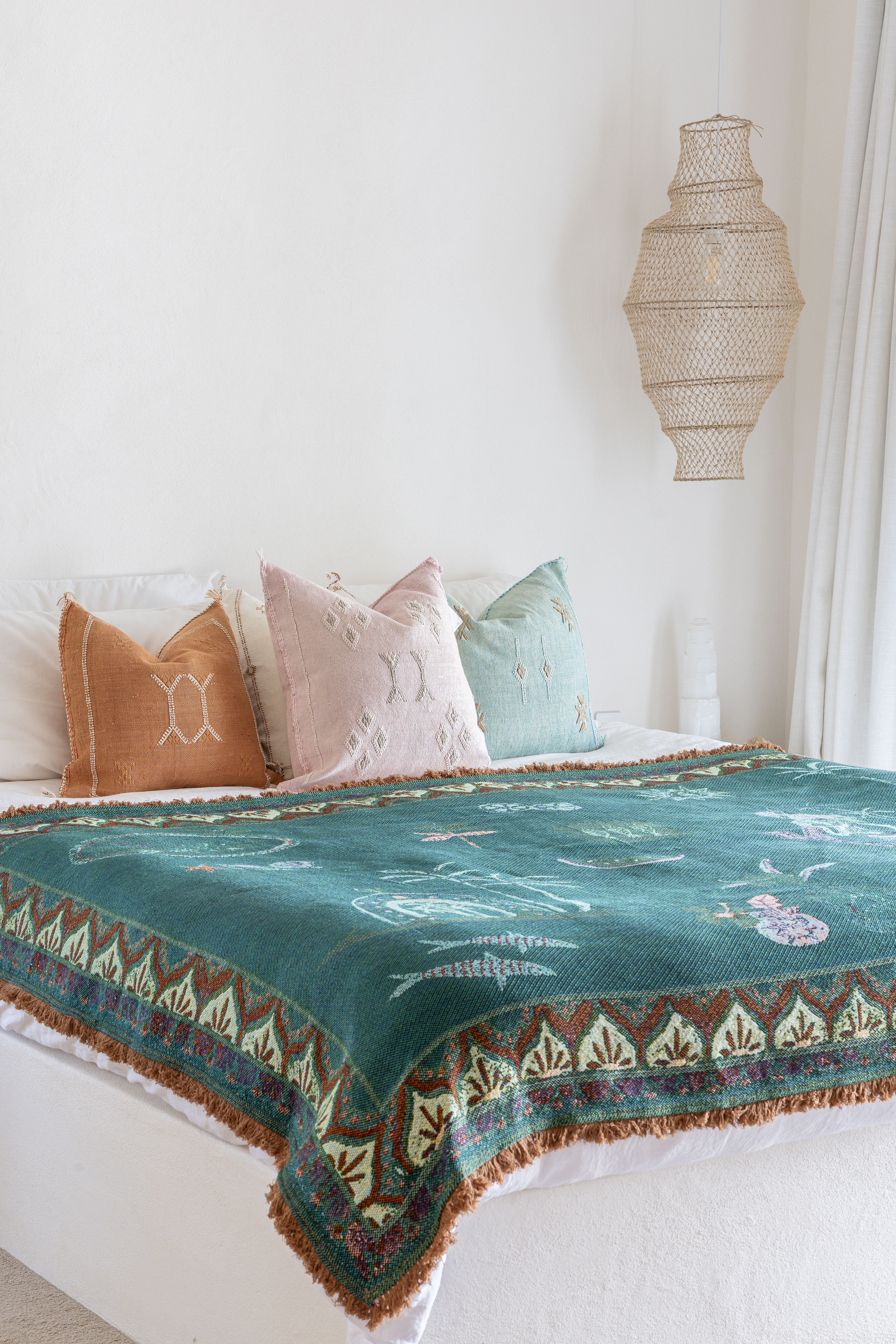 GOOD THROW CO Art Throw Rug SEA SONG MERMAID