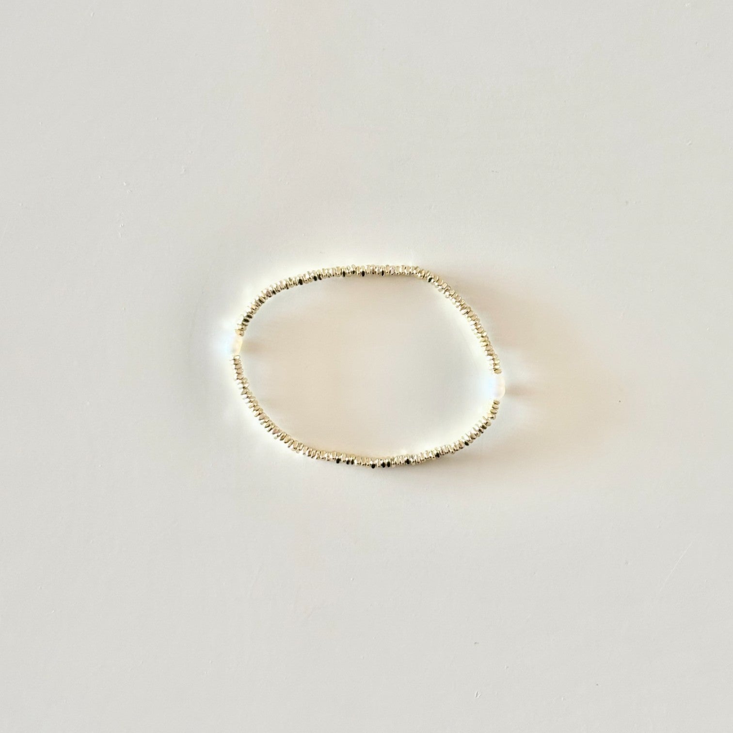 HEI TAI Gold Bracelet TWO TINY PEARLS