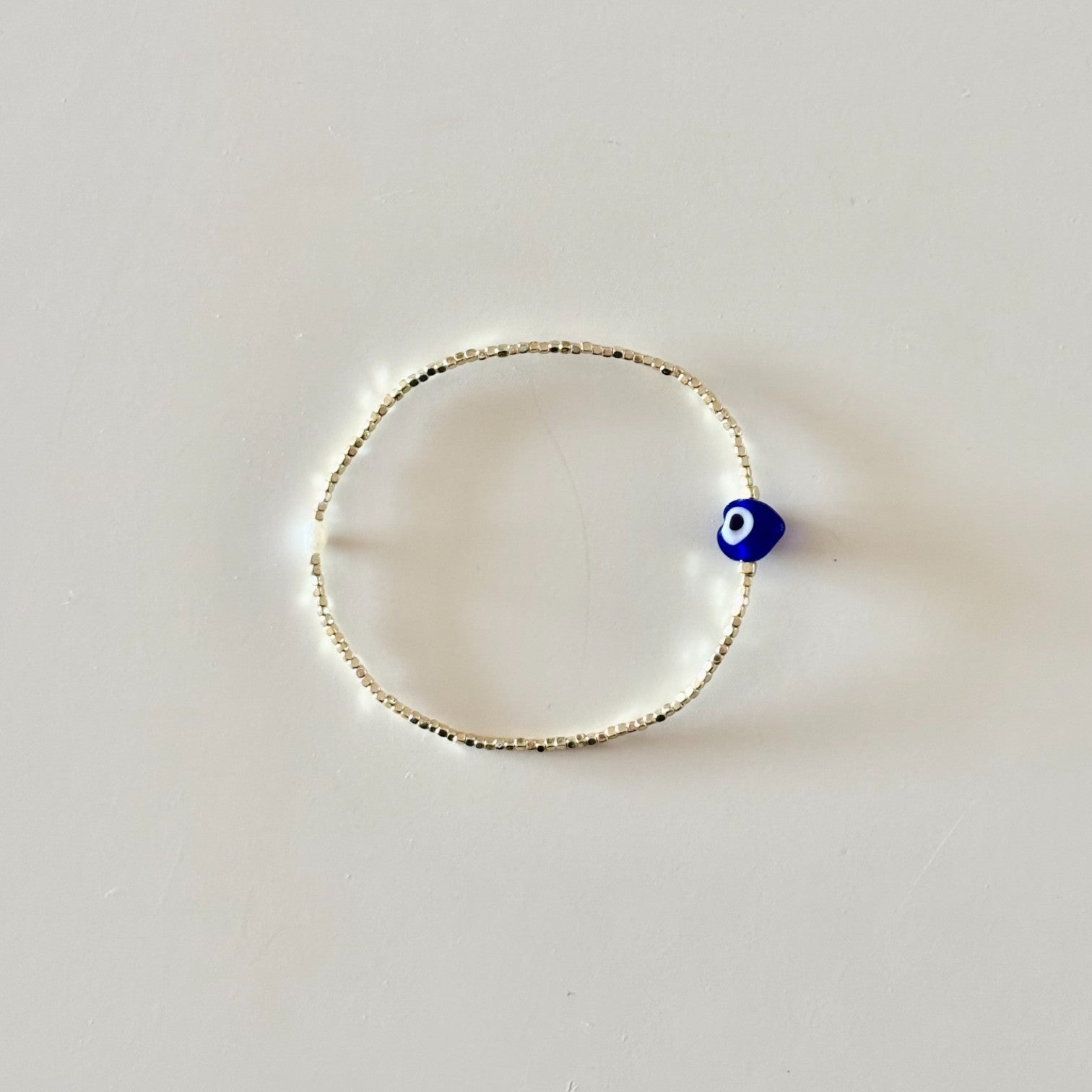 HEI TAI Gold Bracelet DARK BLUE EYE