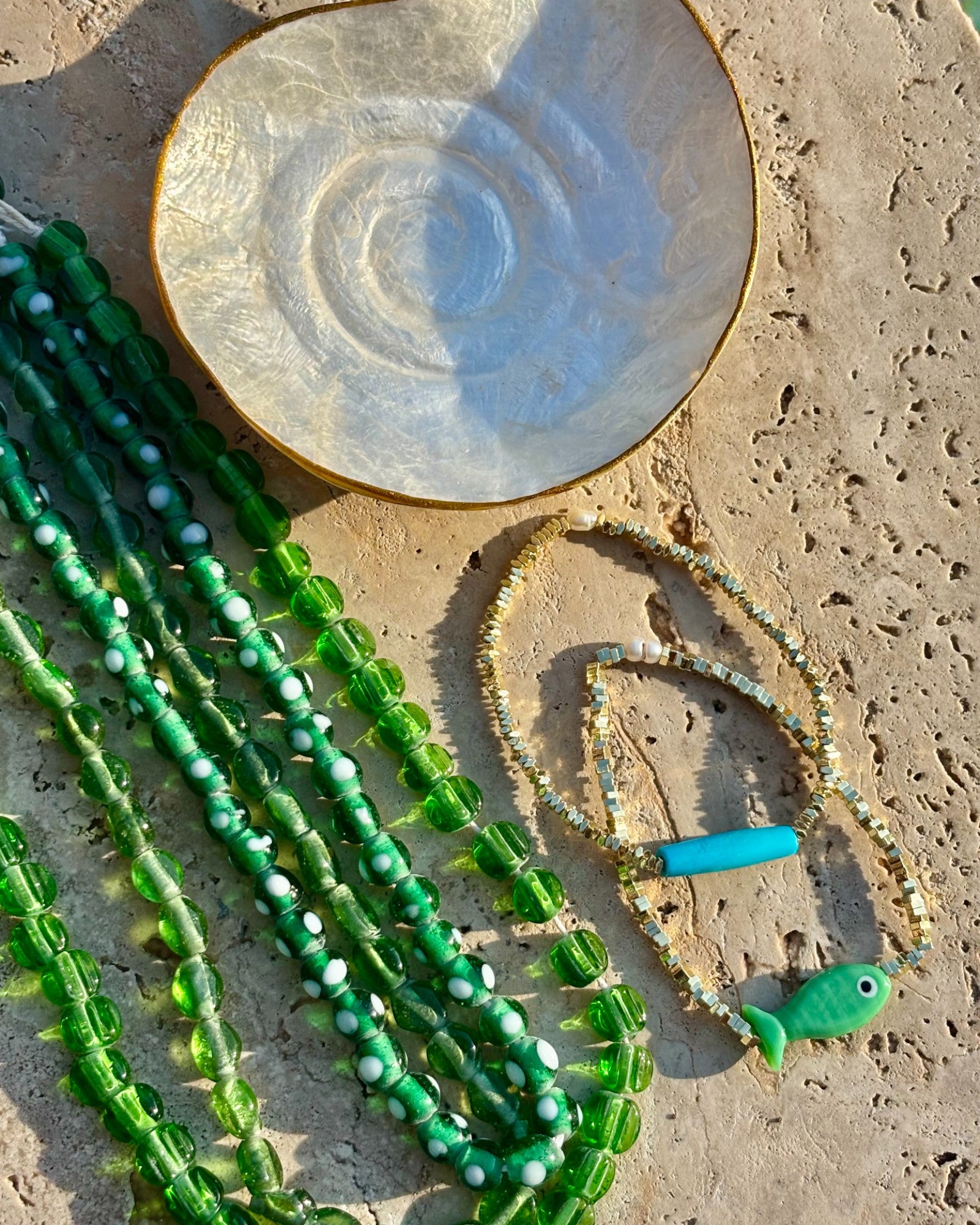 HEI TAI Gold Bracelet HEIDI TURQUOISE