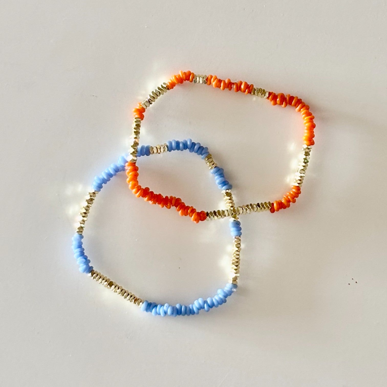 HEI TAI Milos Layer Bracelet CORNFLOWER BLUE