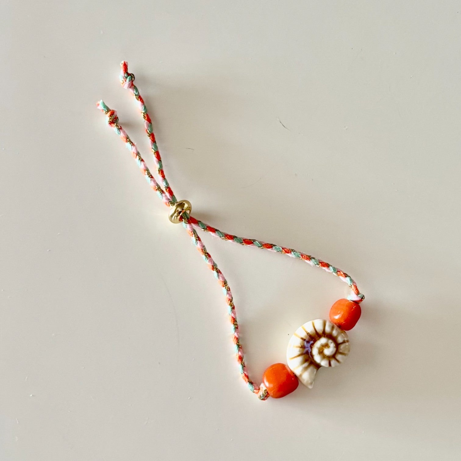 HEI TAI Suzie Shell Bracelet ORANGE
