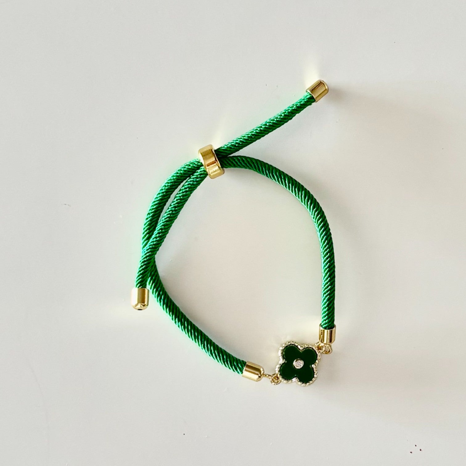 HEI TAI Fleur Slide Bracelet GREEN