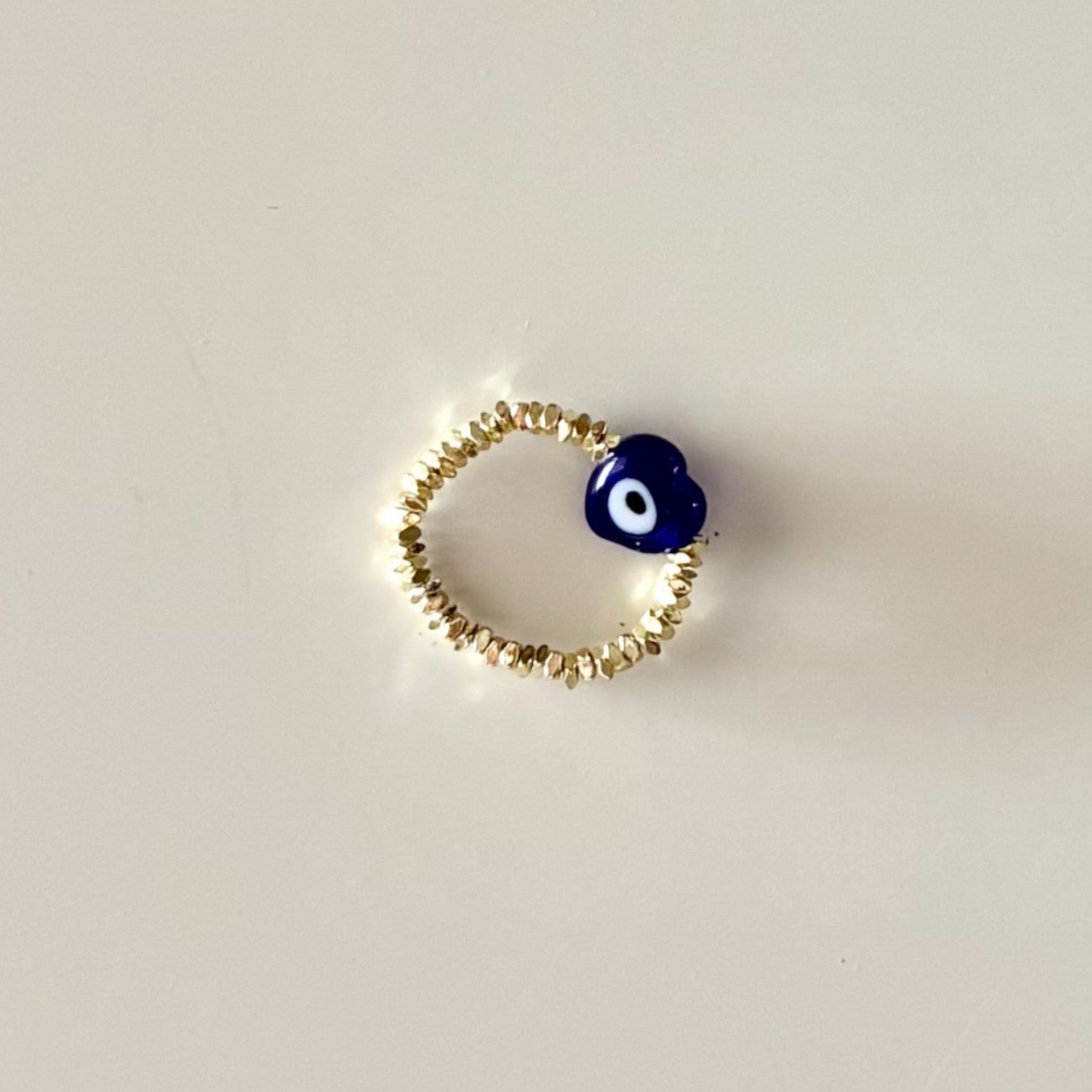 HEI TAI Gold Mati Ring GREEK EYE