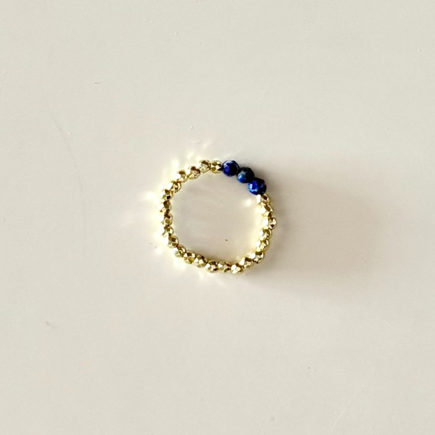 HEI TAI Gold Juju Ring LAPIS LAZULI