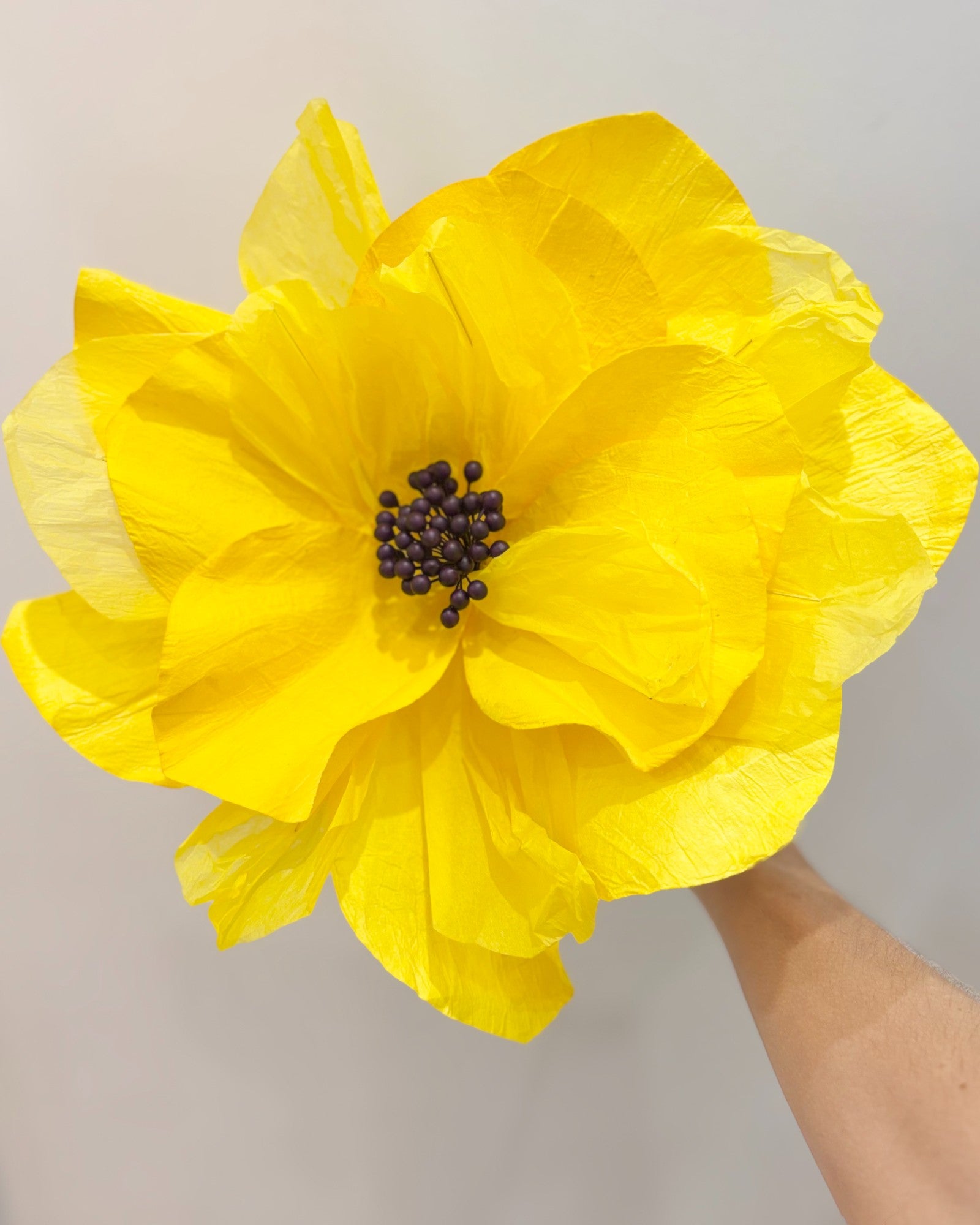 SAKURA Paper Flower Small YELLOW