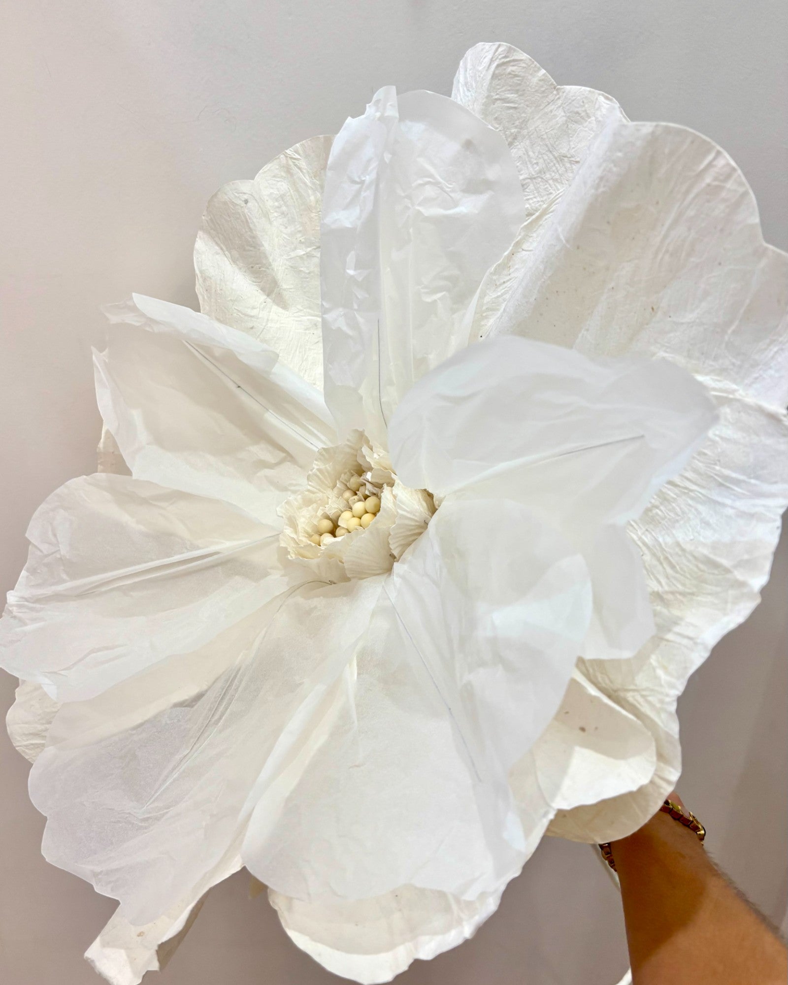 MOONLIGHT Paper Flower WHITE