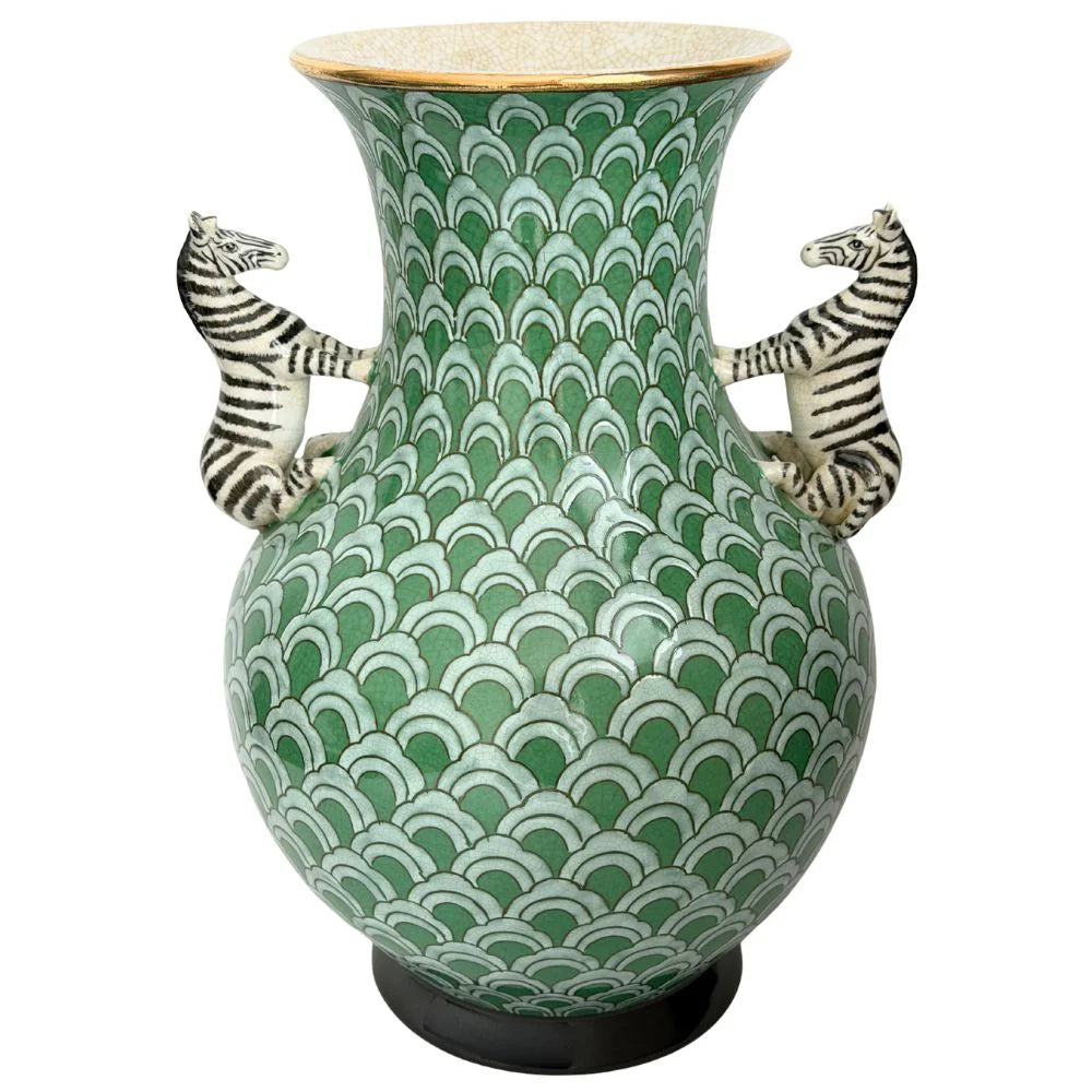CAM Isla Vase ZEBRE ANTIQUE