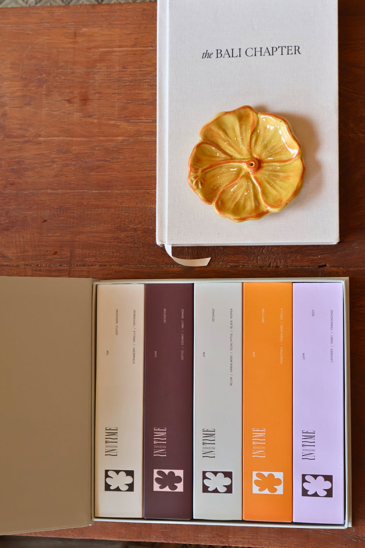 IN TIME Hibiscus Incense Holder