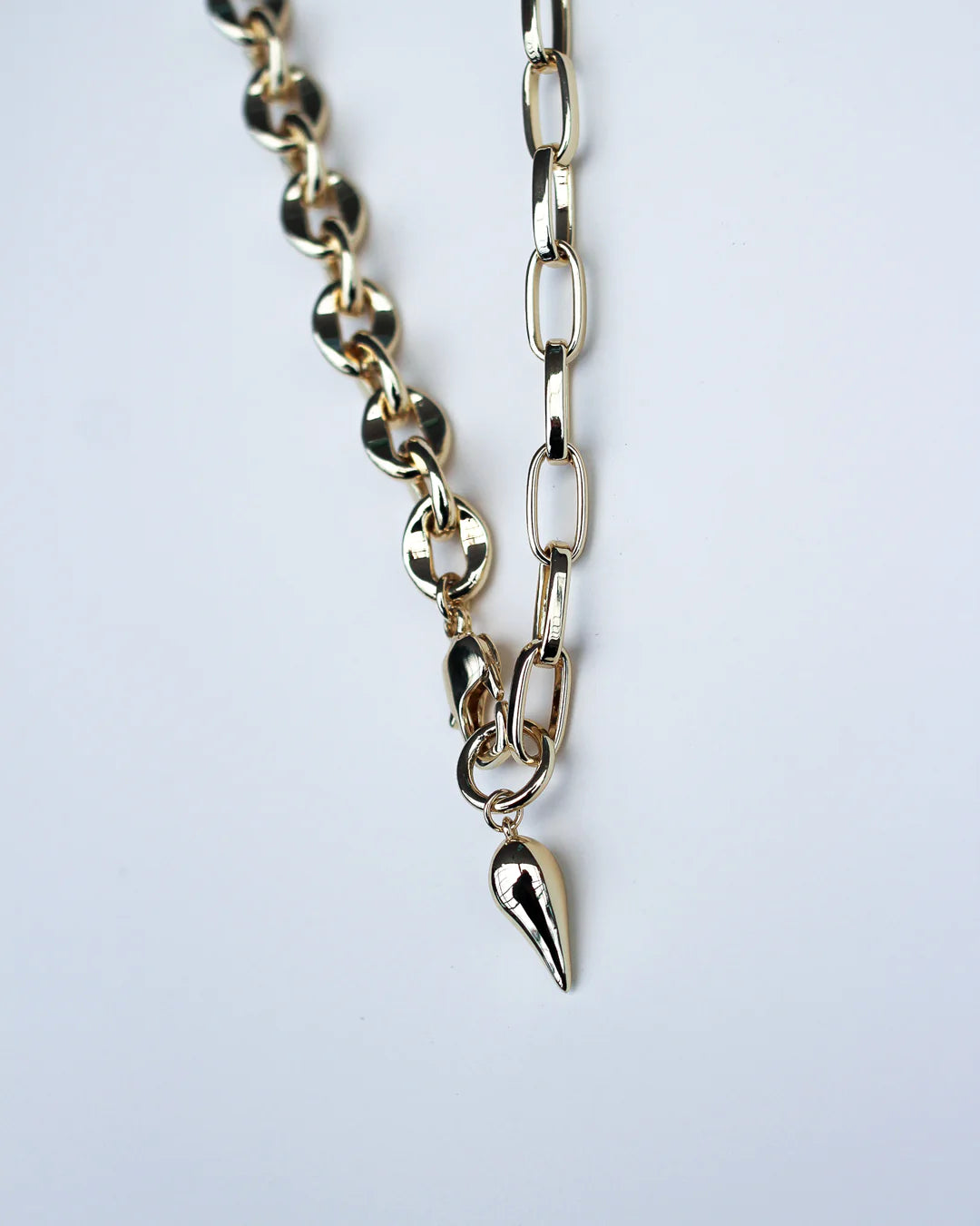 F+H Juxtapose Necklace GOLD