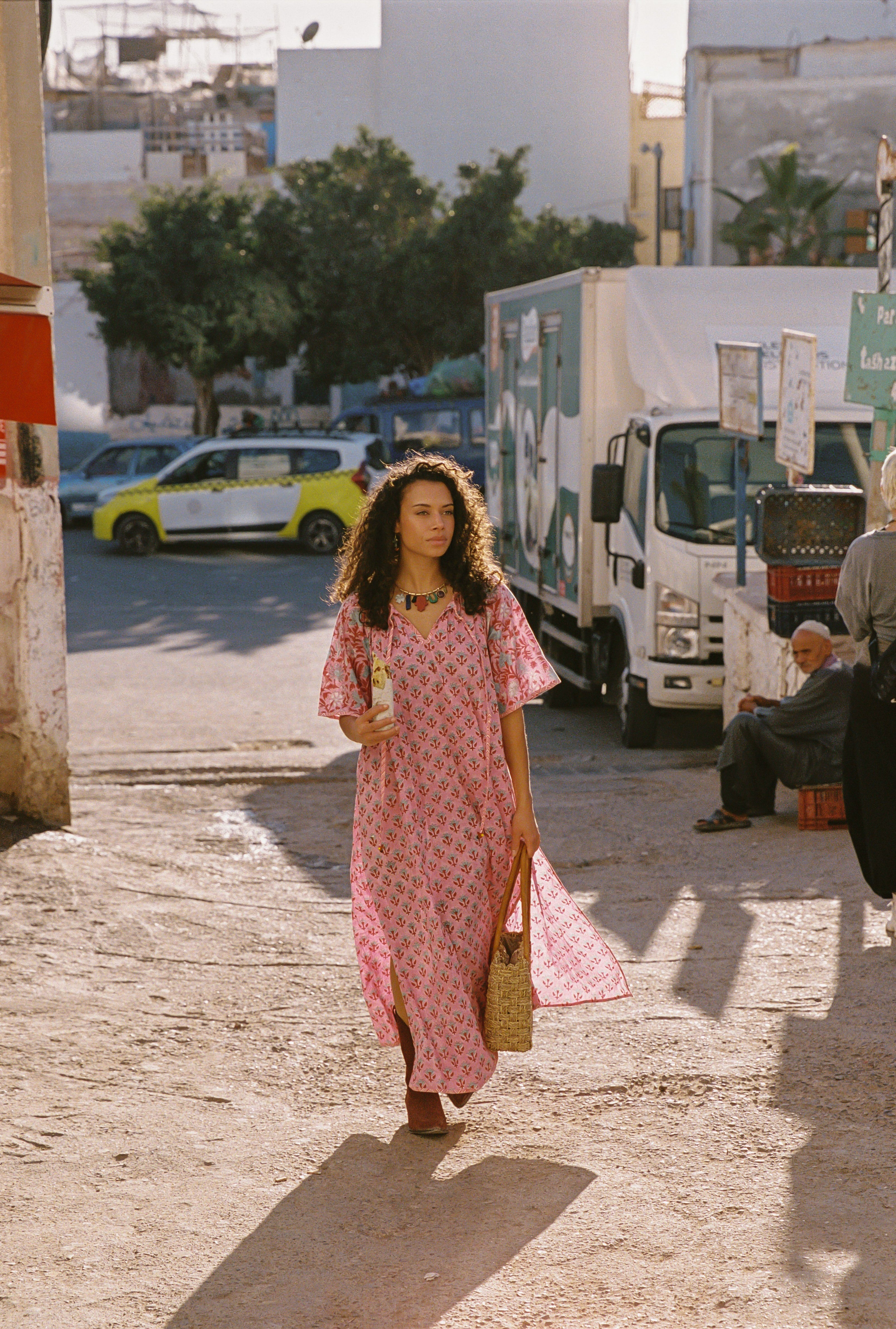 KINGA CSILLA Kamala Primavera Maxi Dress