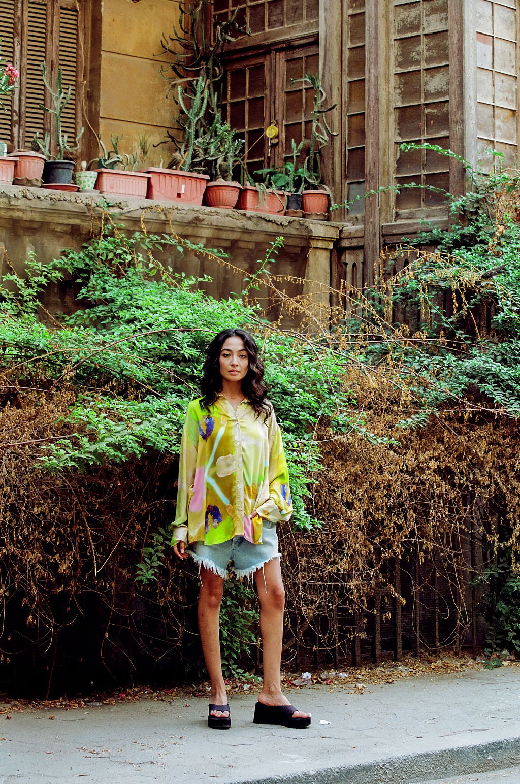 KINGA CSILLA Kate Eliza Echo Dorato Shirt