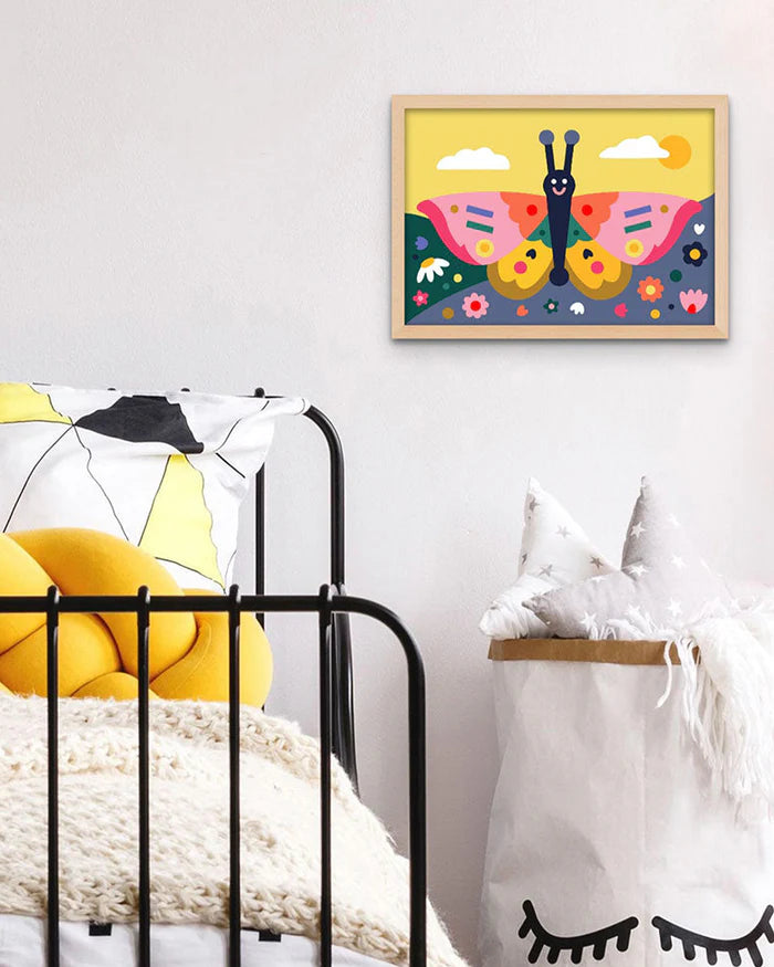 JOS Kids Paint by Numbers SPRING WINGS