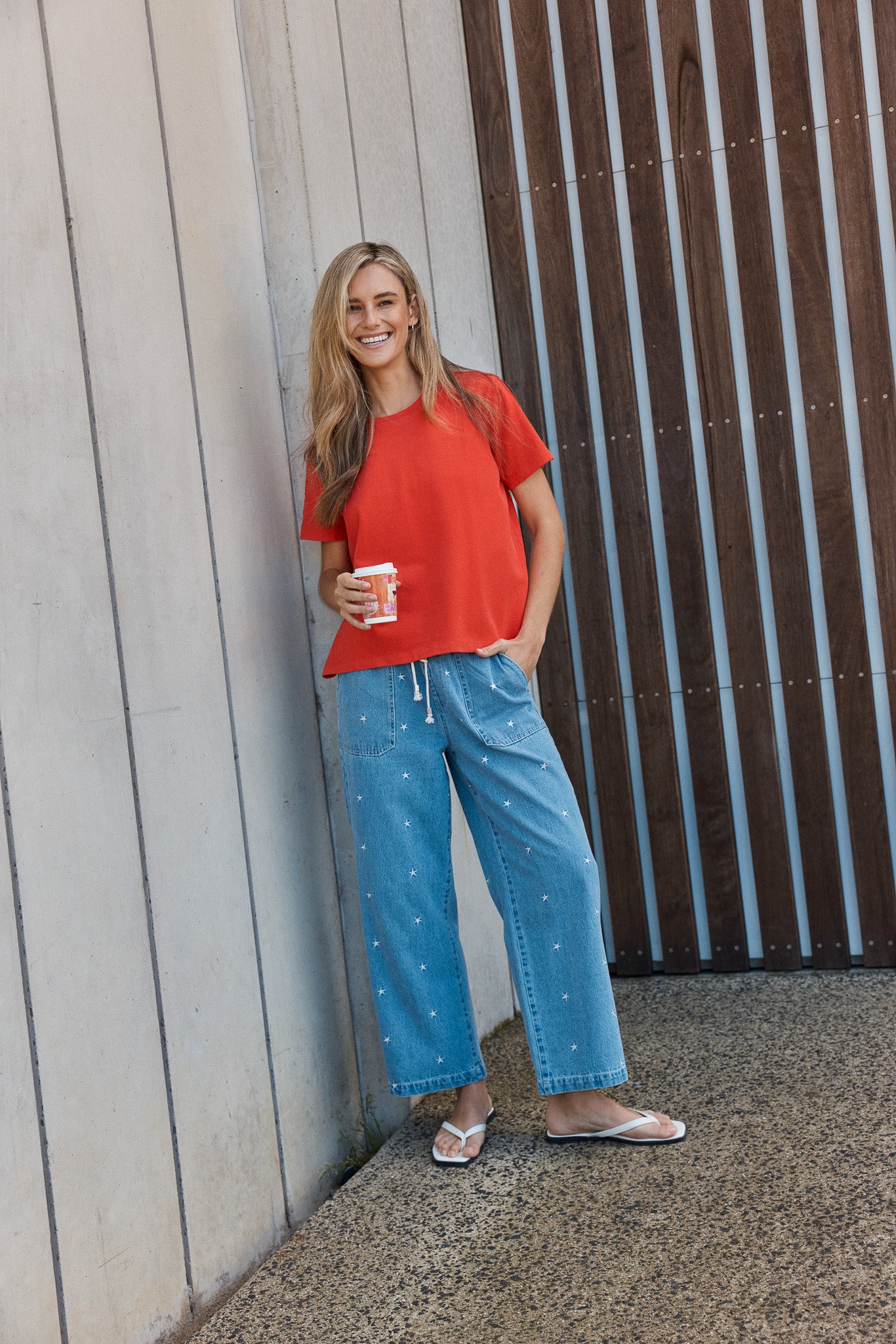 BETTY BASICS Star Denim Jogger