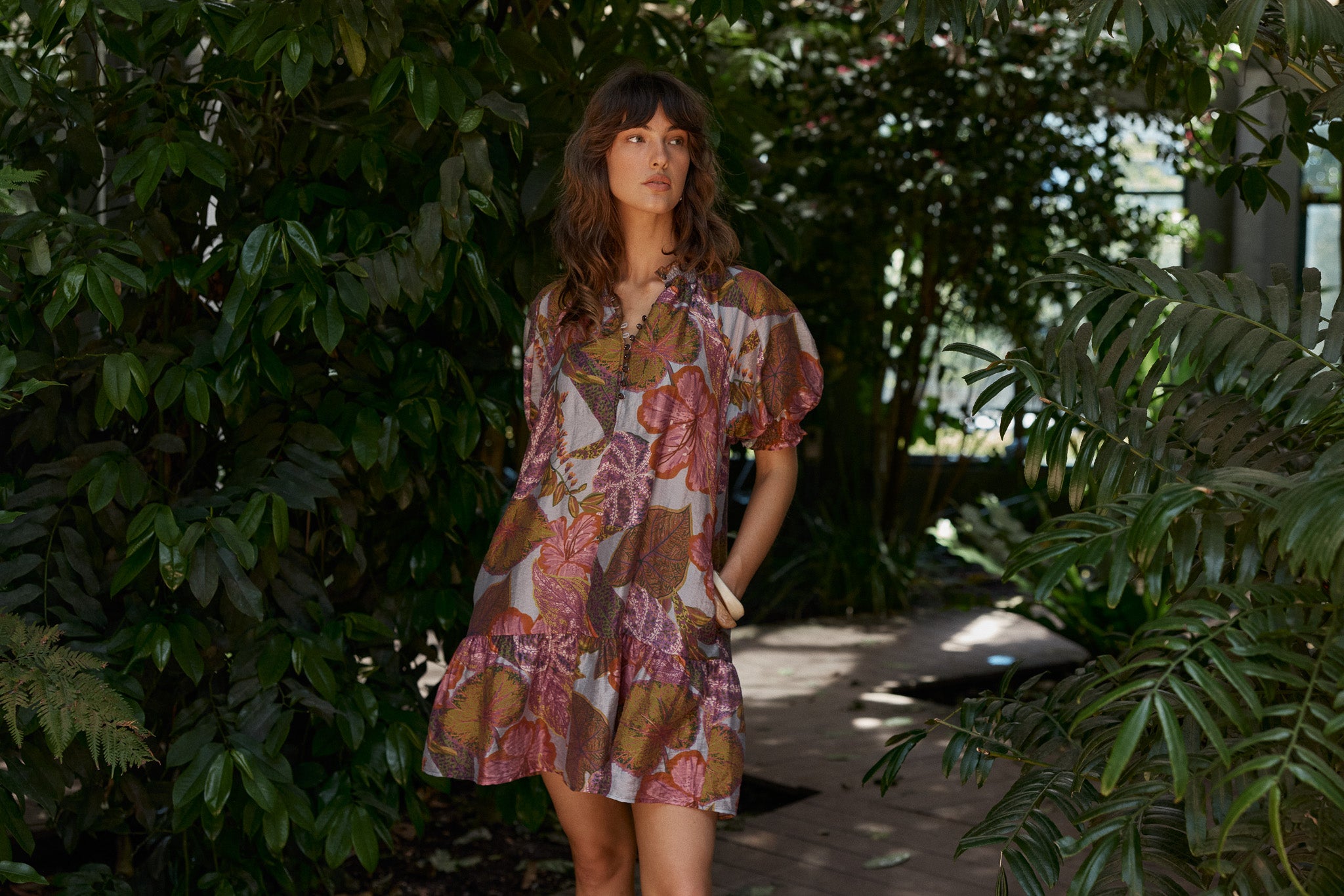 FATE & BECKER Daria Dress LEAF