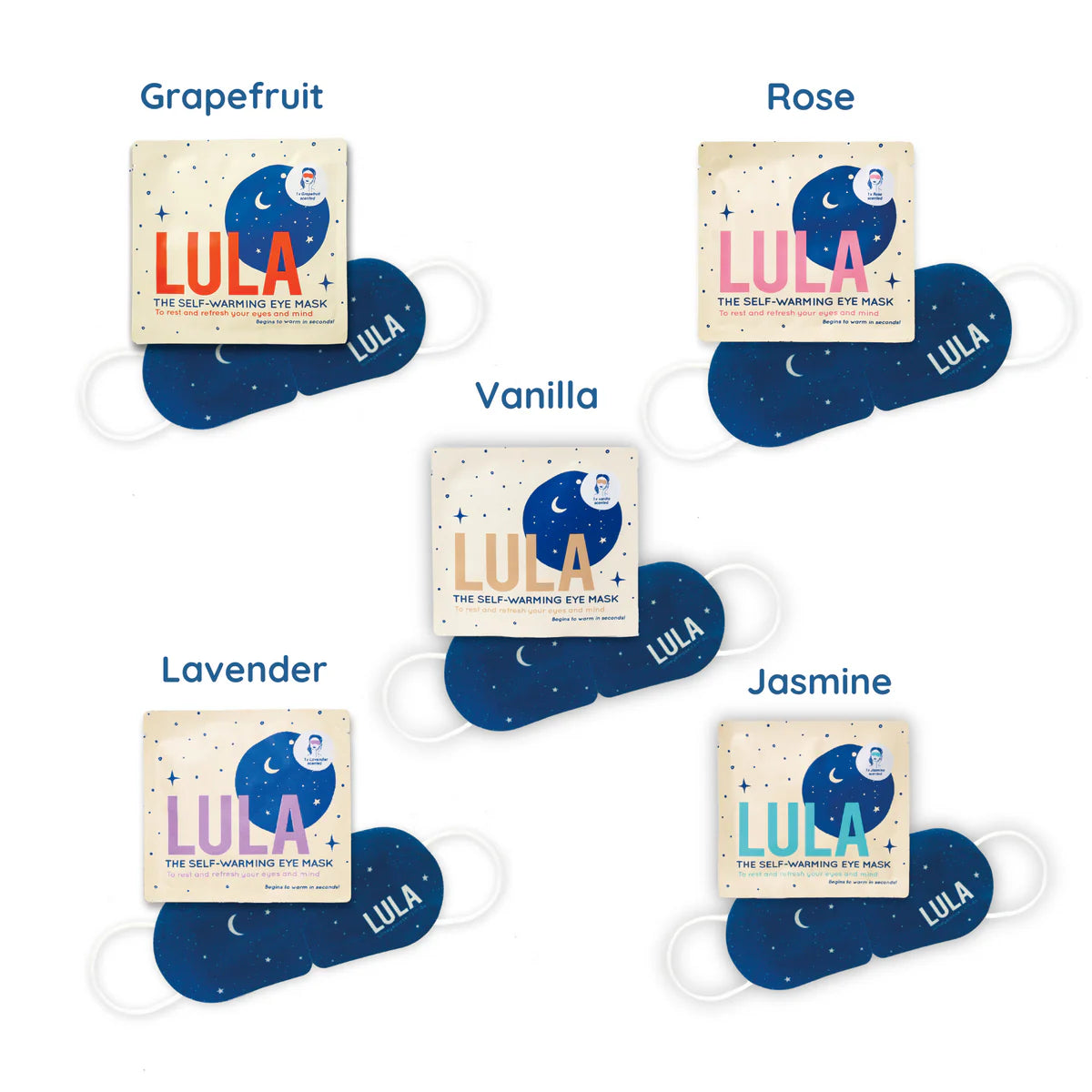 LULA Eye Masks CHRISTMAS BOX