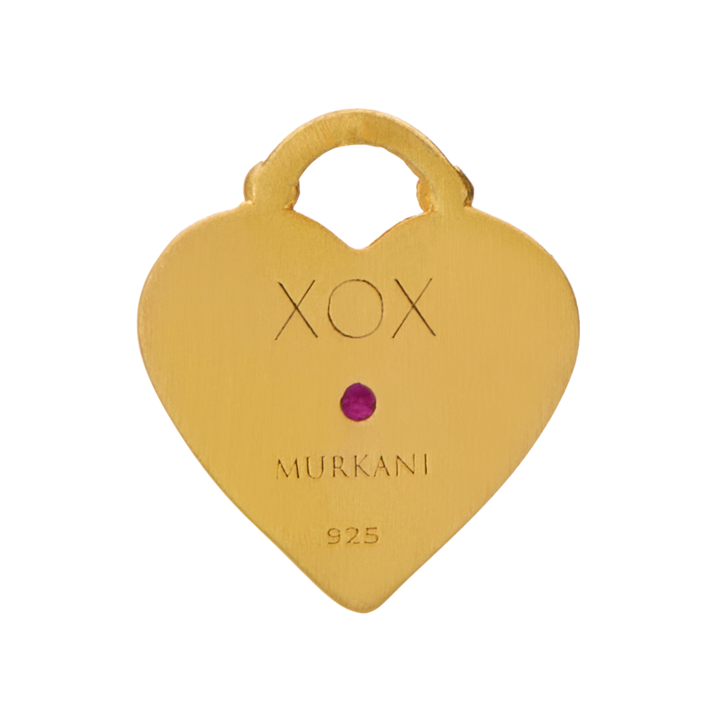MURKANI Love you Small Heart Necklace GOLD