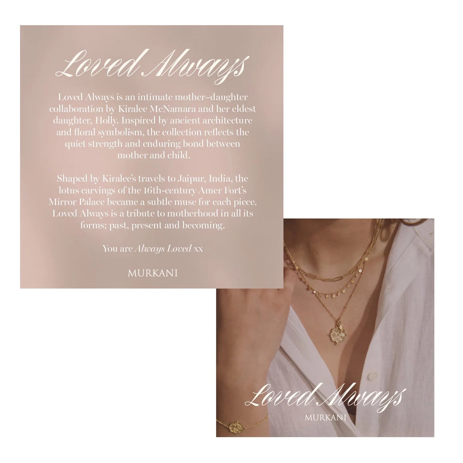 MURKANI Loved Always Pendant Necklace SMALL