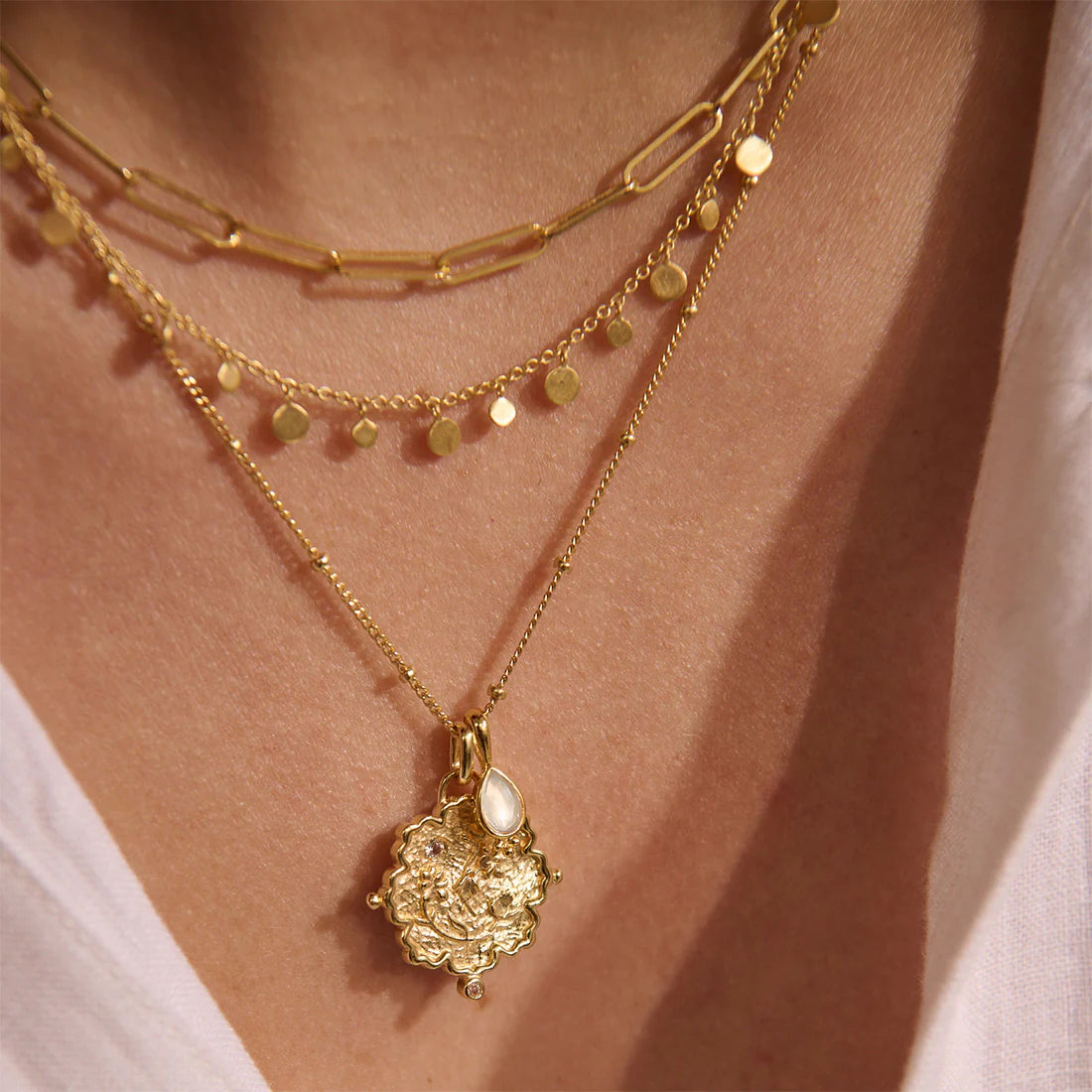 MURKANI Loved Always Pendant Necklace GOLD