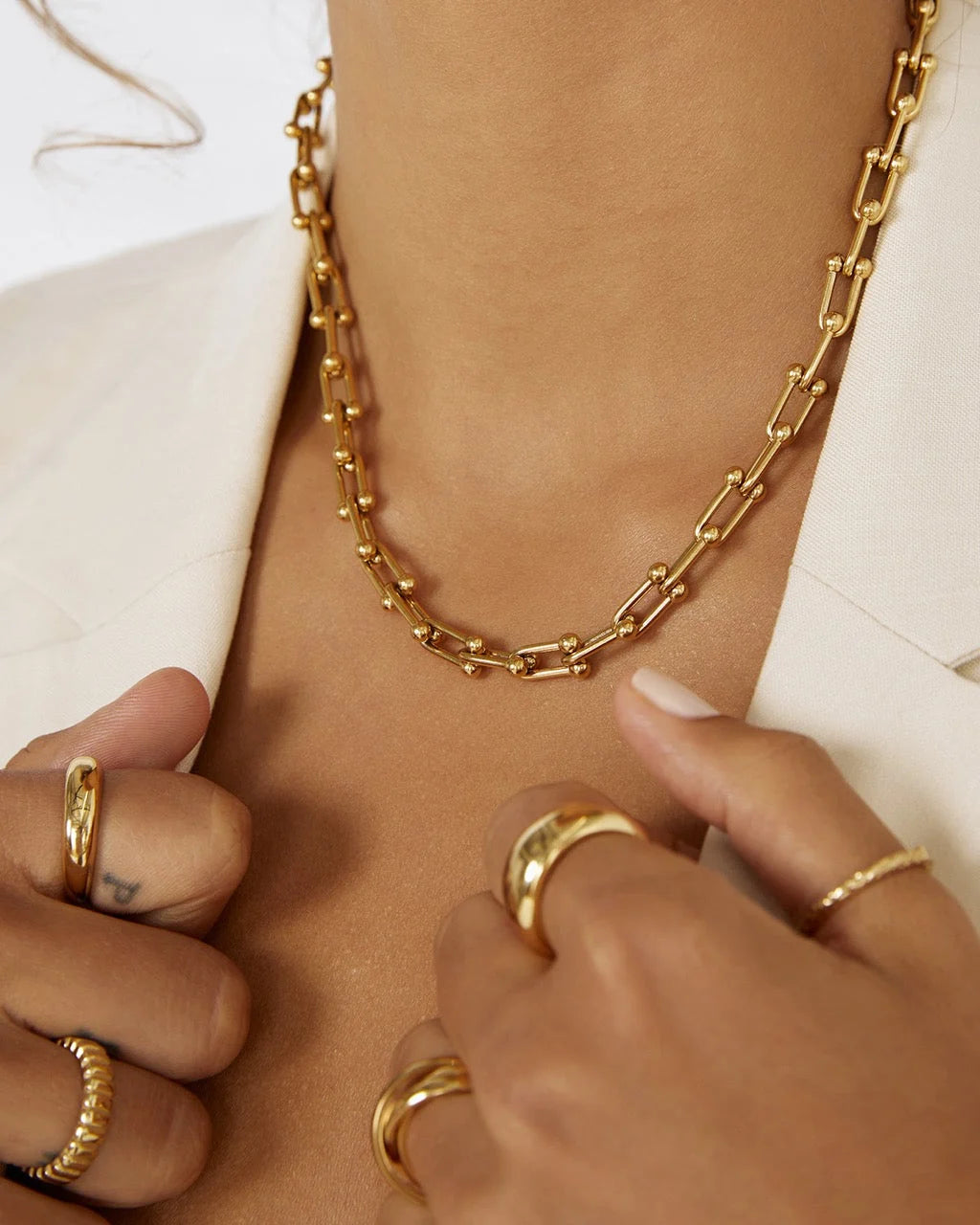 Arms of Eve Kane Necklace GOLD