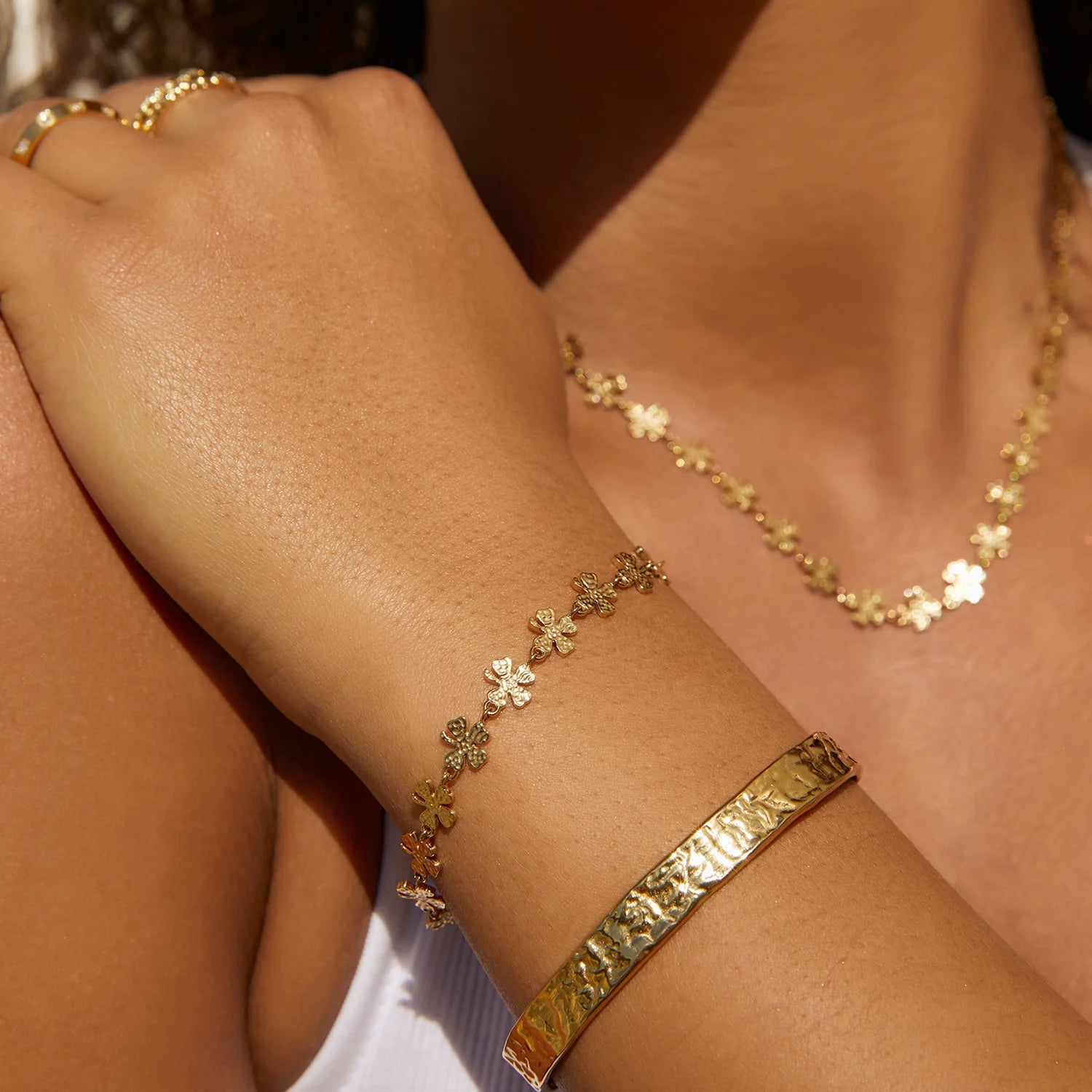 ARMS OF EVE Lucky Charm Bracelet GOLD