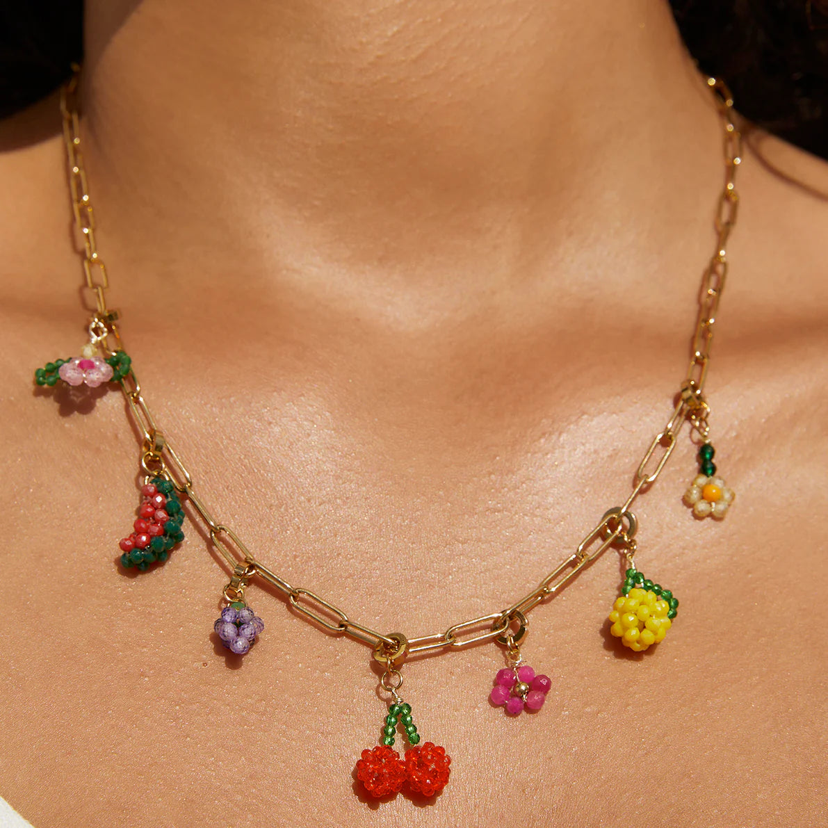 Arms of Eve Primrose Flower Charm