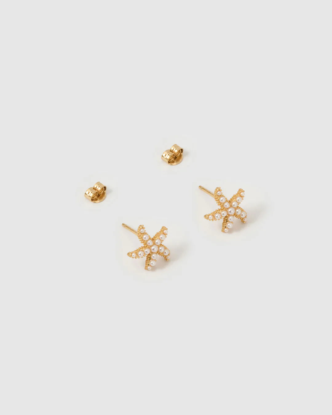 Arms of Eve Malibu Pearl Earrings GOLD