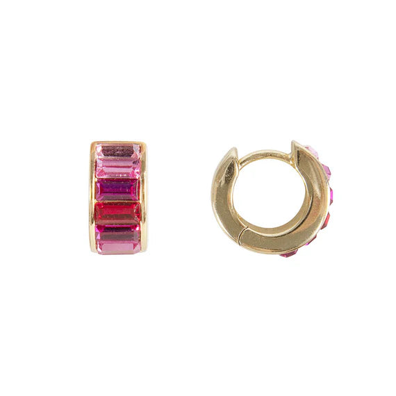 FAIRLEY Crystal Huggies PINK OMBRE