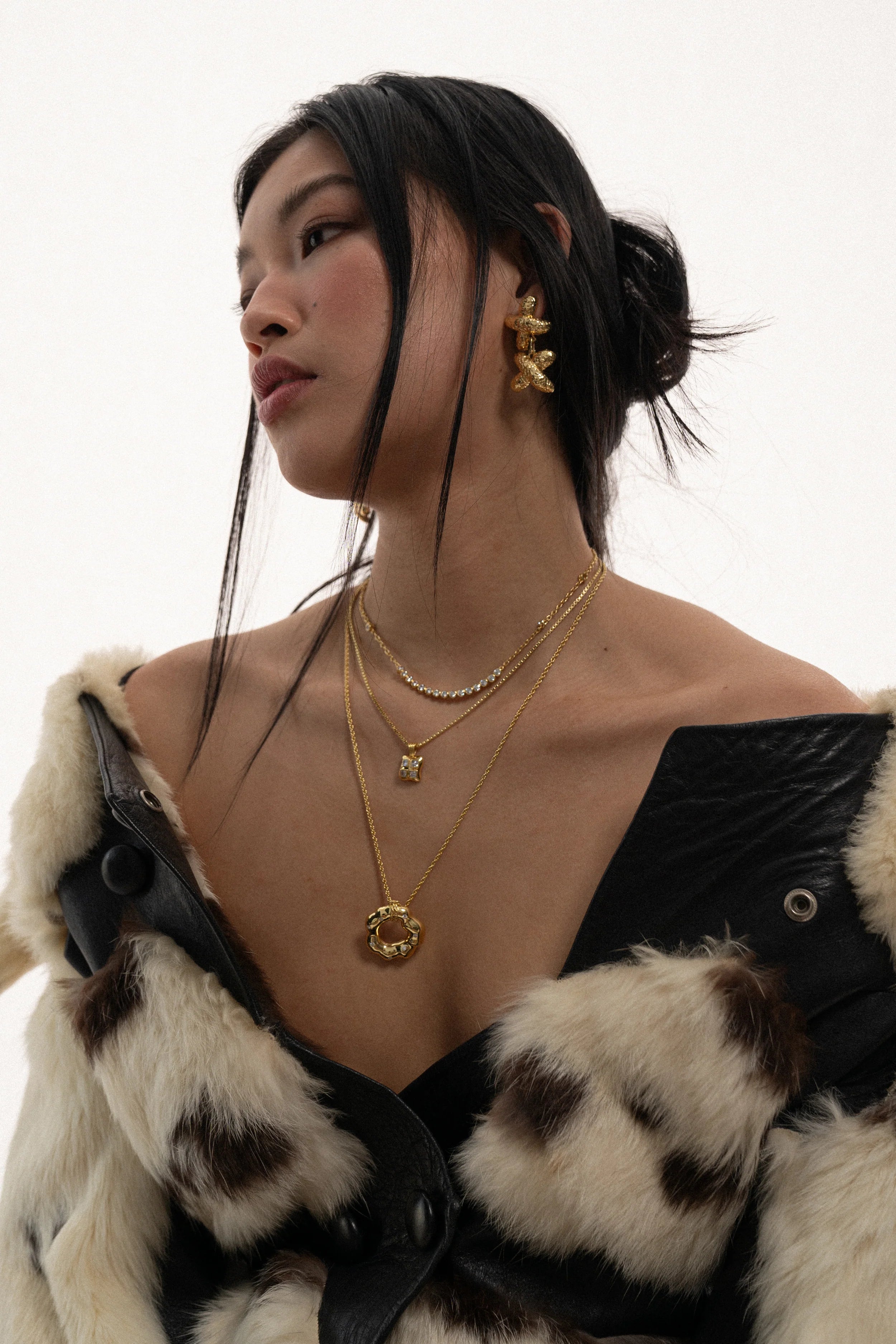 MOUNTAIN & MOON Addison Necklace GOLD