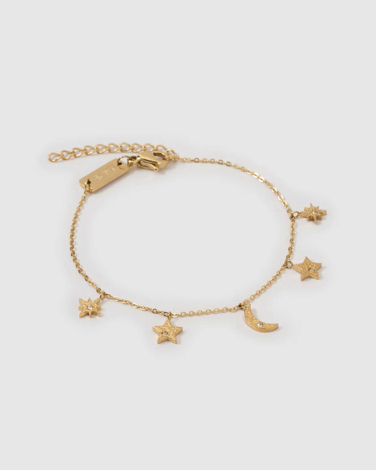 Arms of Eve Moondust Charm Bracelet GOLD
