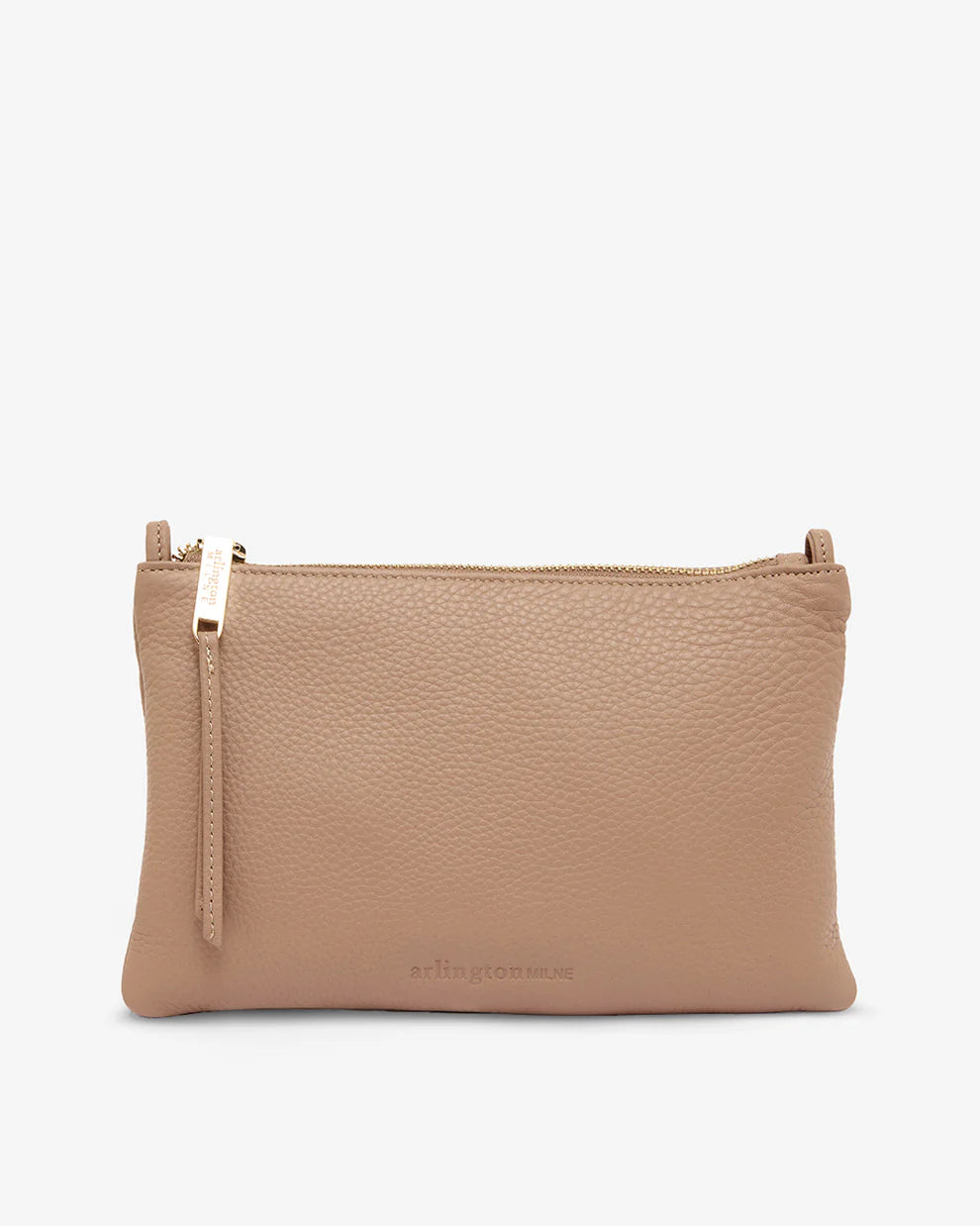 ARLINGTON MILNE Molly Crossbody Bag FAWN