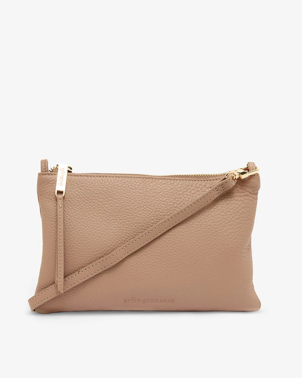 ARLINGTON MILNE Molly Crossbody Bag FAWN