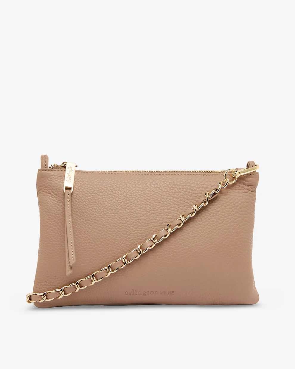 ARLINGTON MILNE Molly Crossbody Bag FAWN