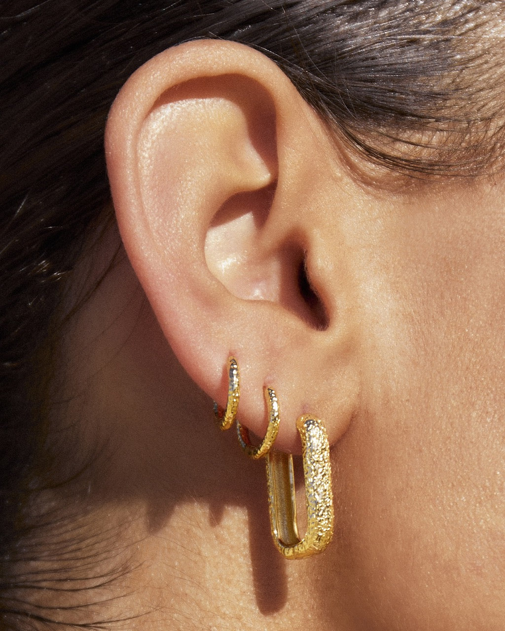 Arms of Eve Farrah Link Earring GOLD