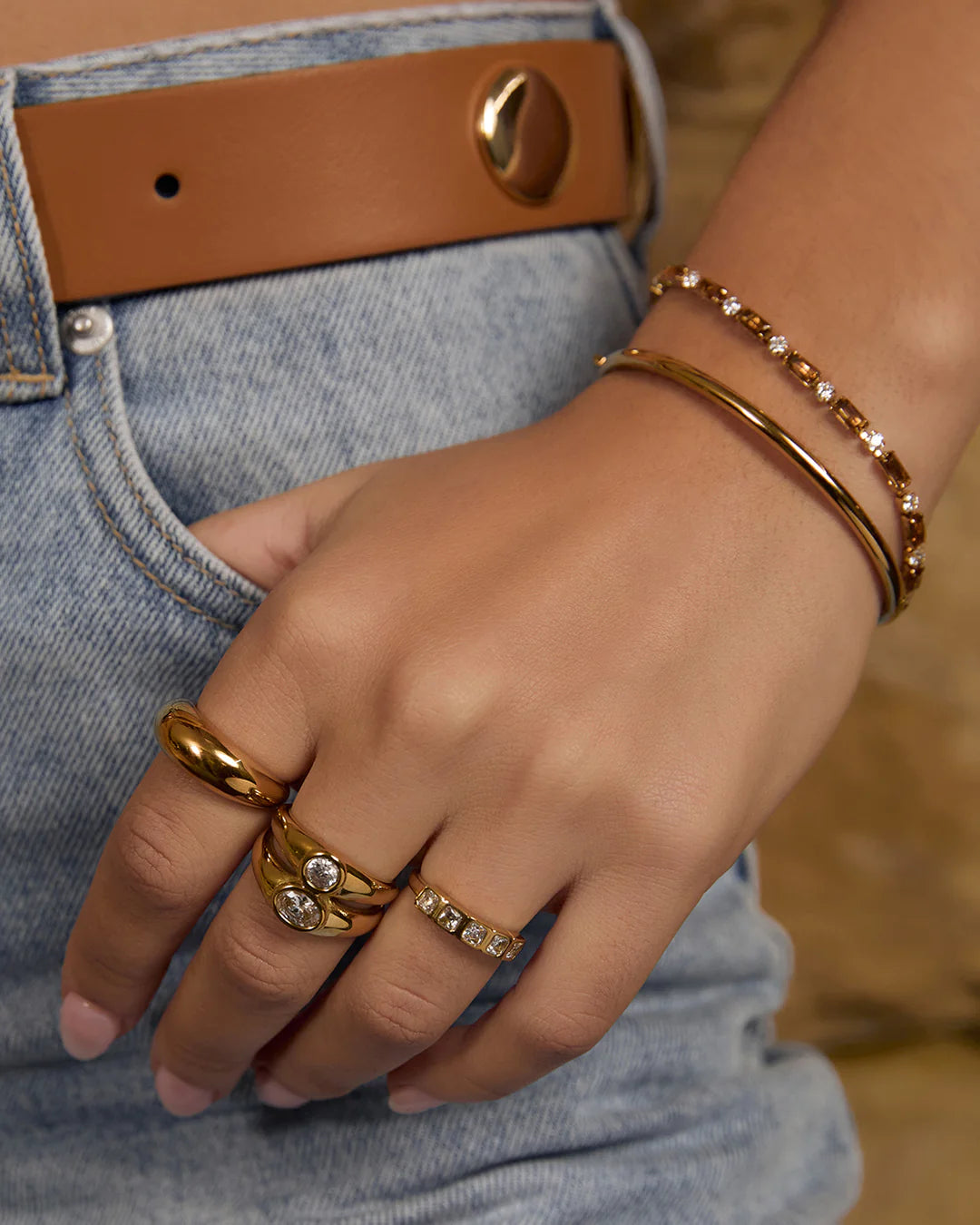Arms of Eve Charlie Ring GOLD