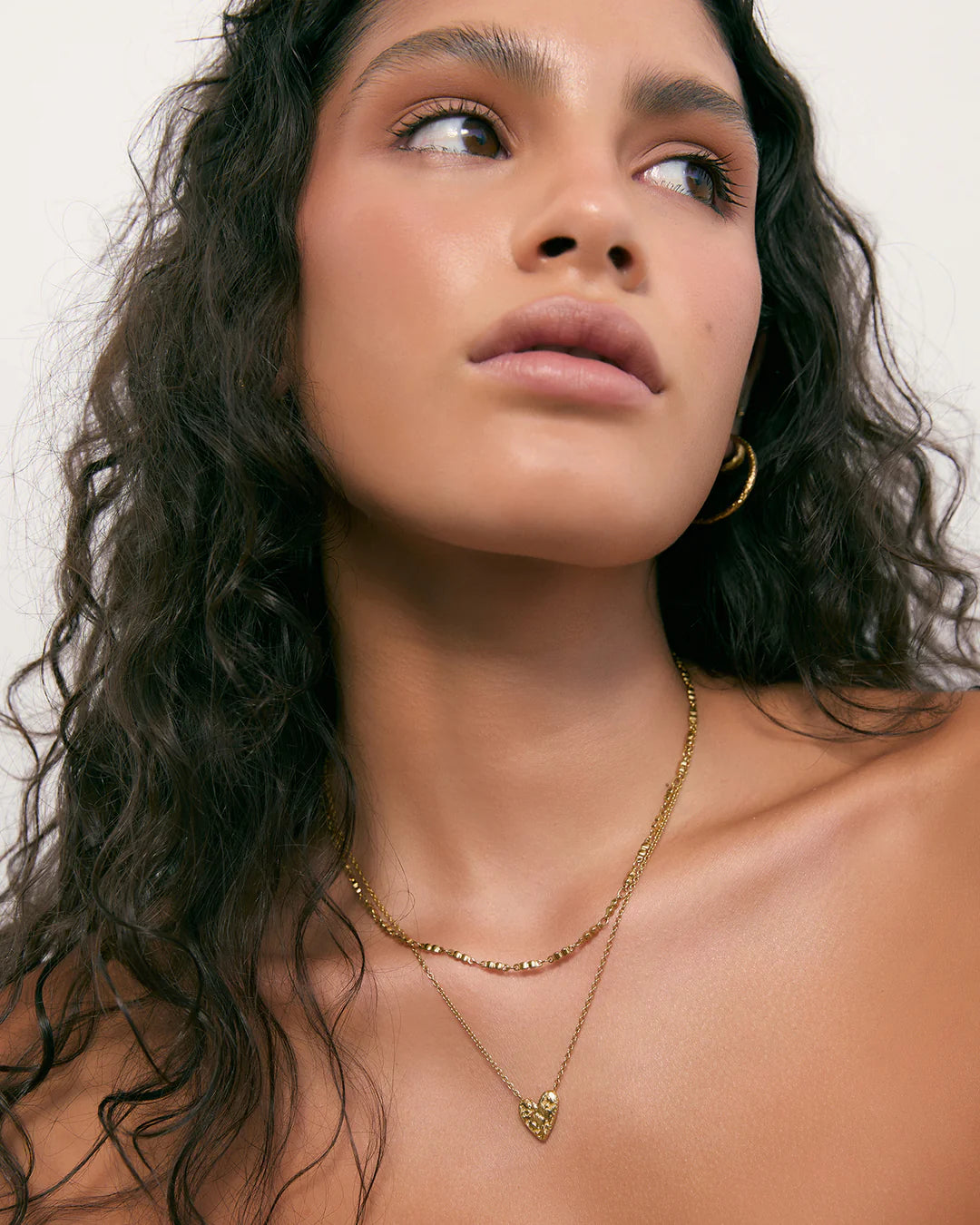 Arms of Eve Honey Heart Necklace