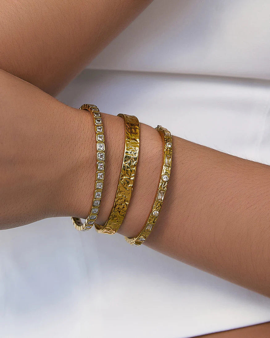 Arms of Eve Melrose Cuff STONE