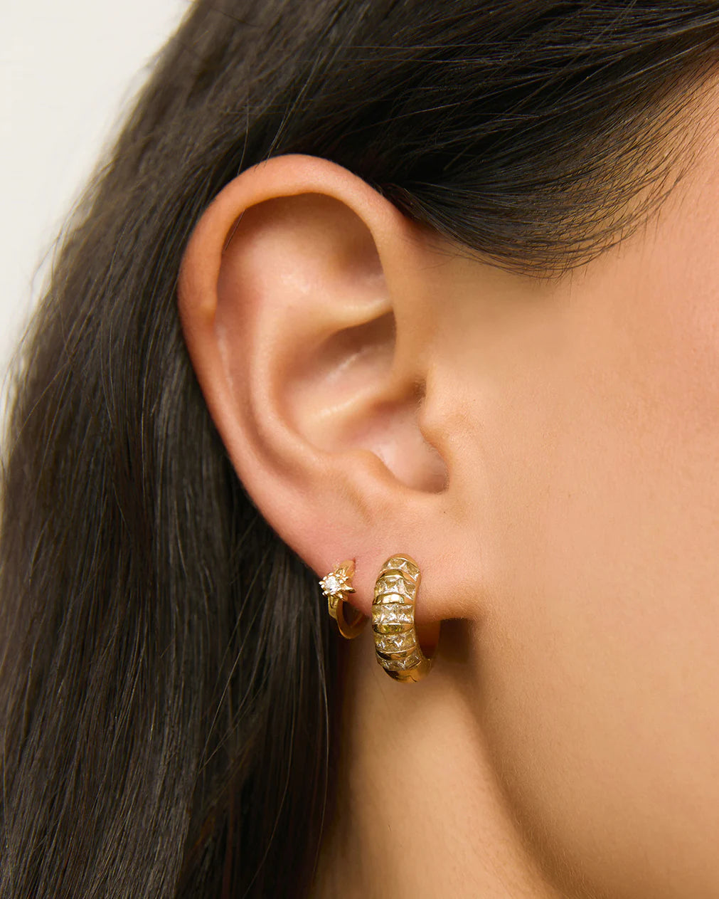 Arms of Eve Hallie Earrings STONE