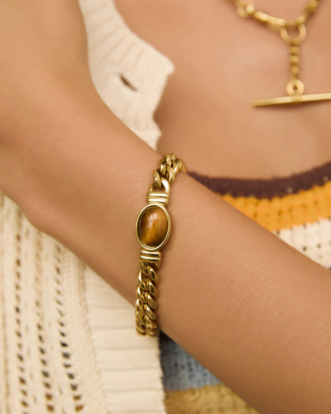 Arms of Eve Odette Bracelet TIGERS EYE