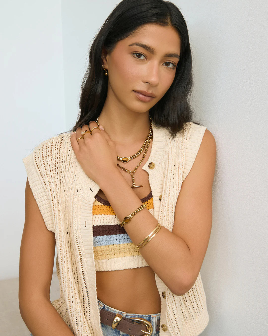 Arms of Eve Odette Bracelet TIGERS EYE