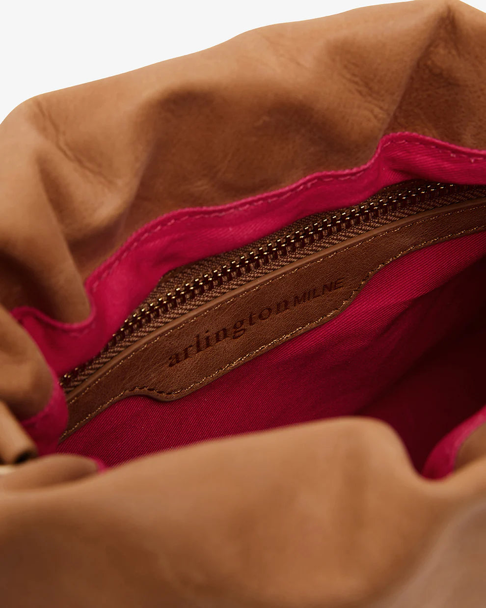 ARLINGTON MILNE Martha Bag VINTAGE TAN