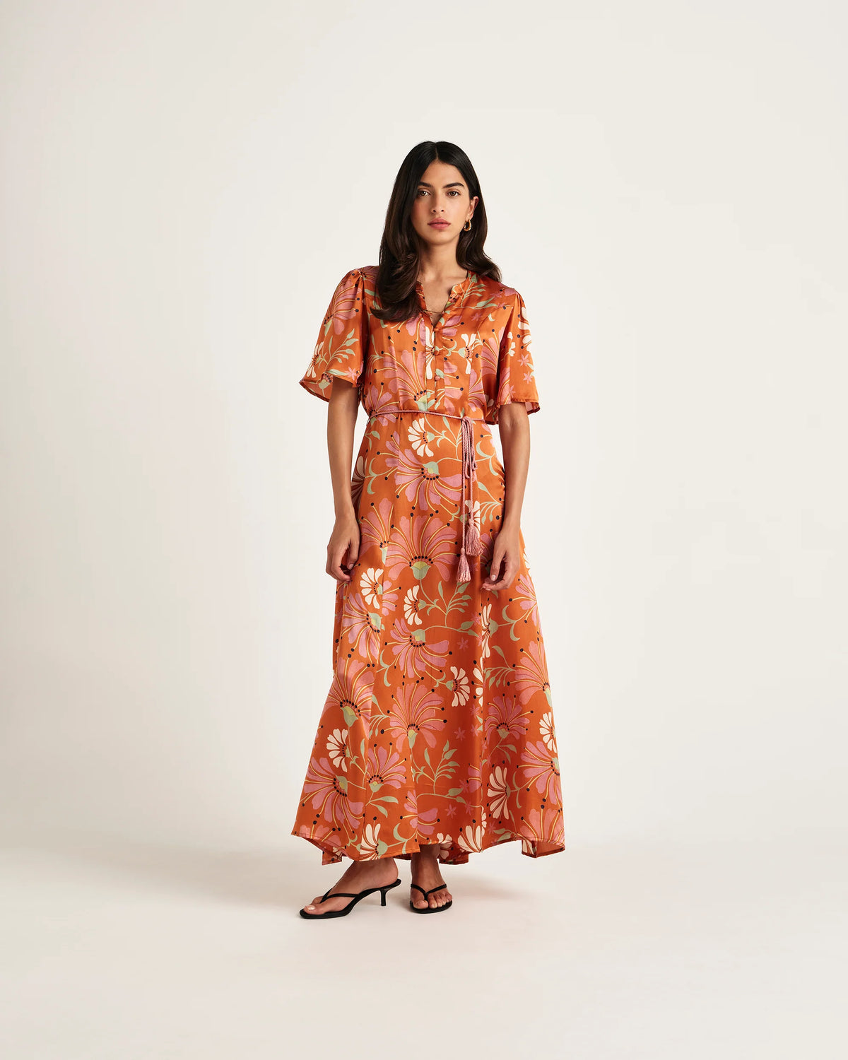 CHAMELI Mallika Maxi Dress AMBER FLORAL