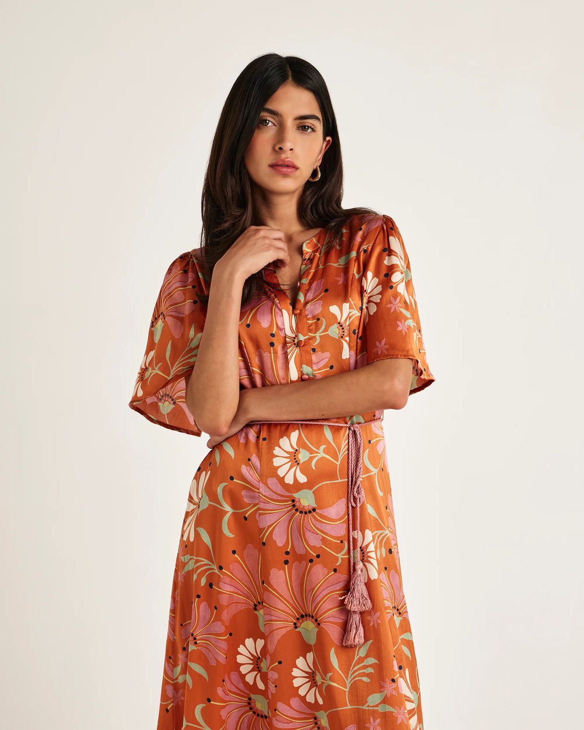CHAMELI Mallika Maxi Dress AMBER FLORAL