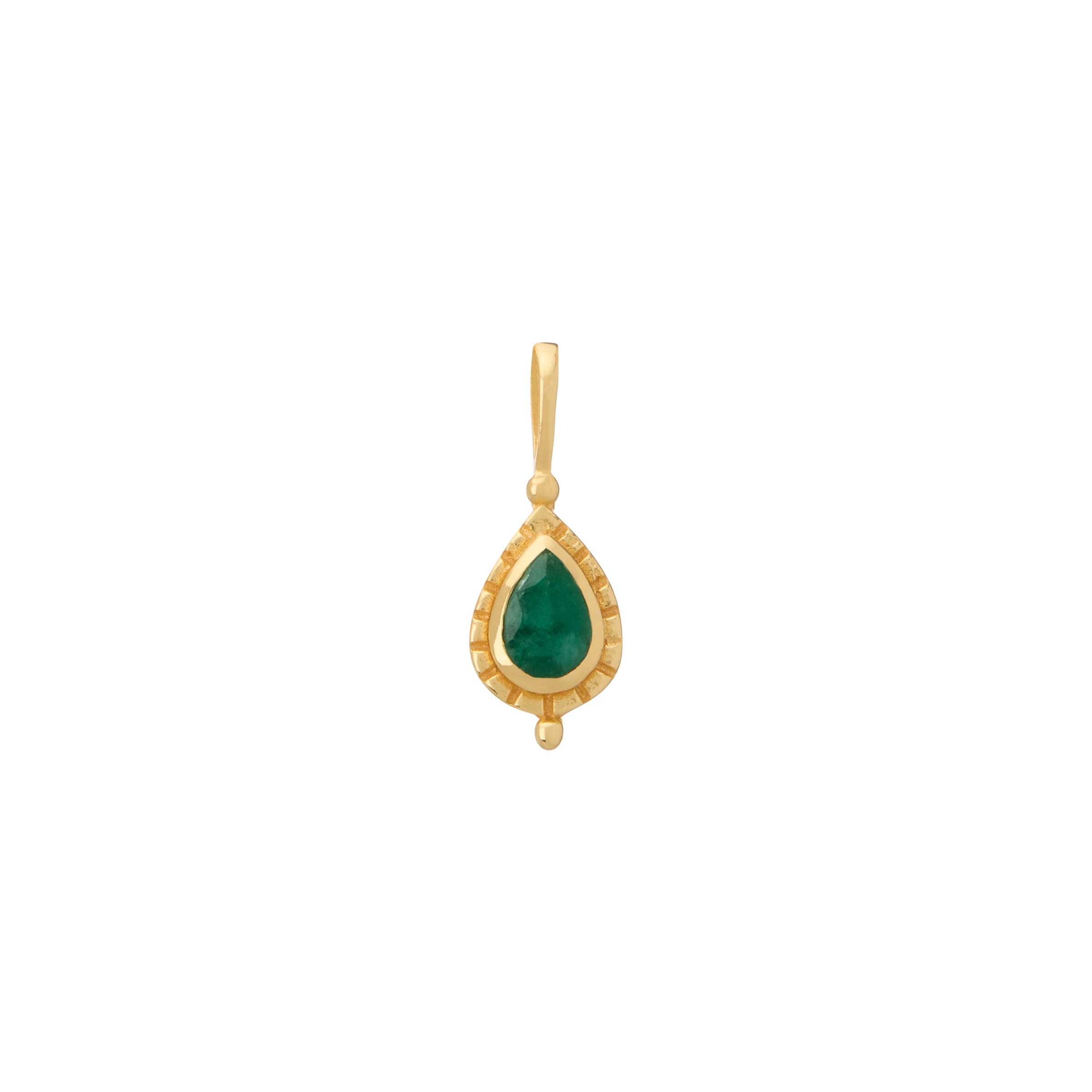 MURKANI May Birthstone Charm EMERALD