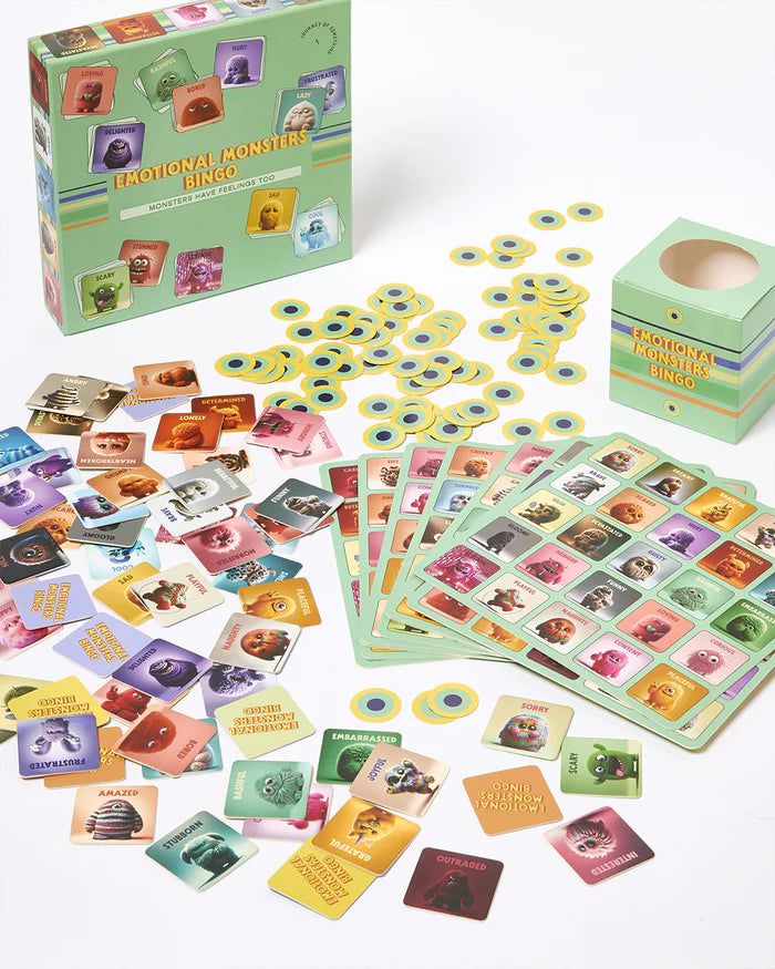 JOS Emotional Monsters Bingo