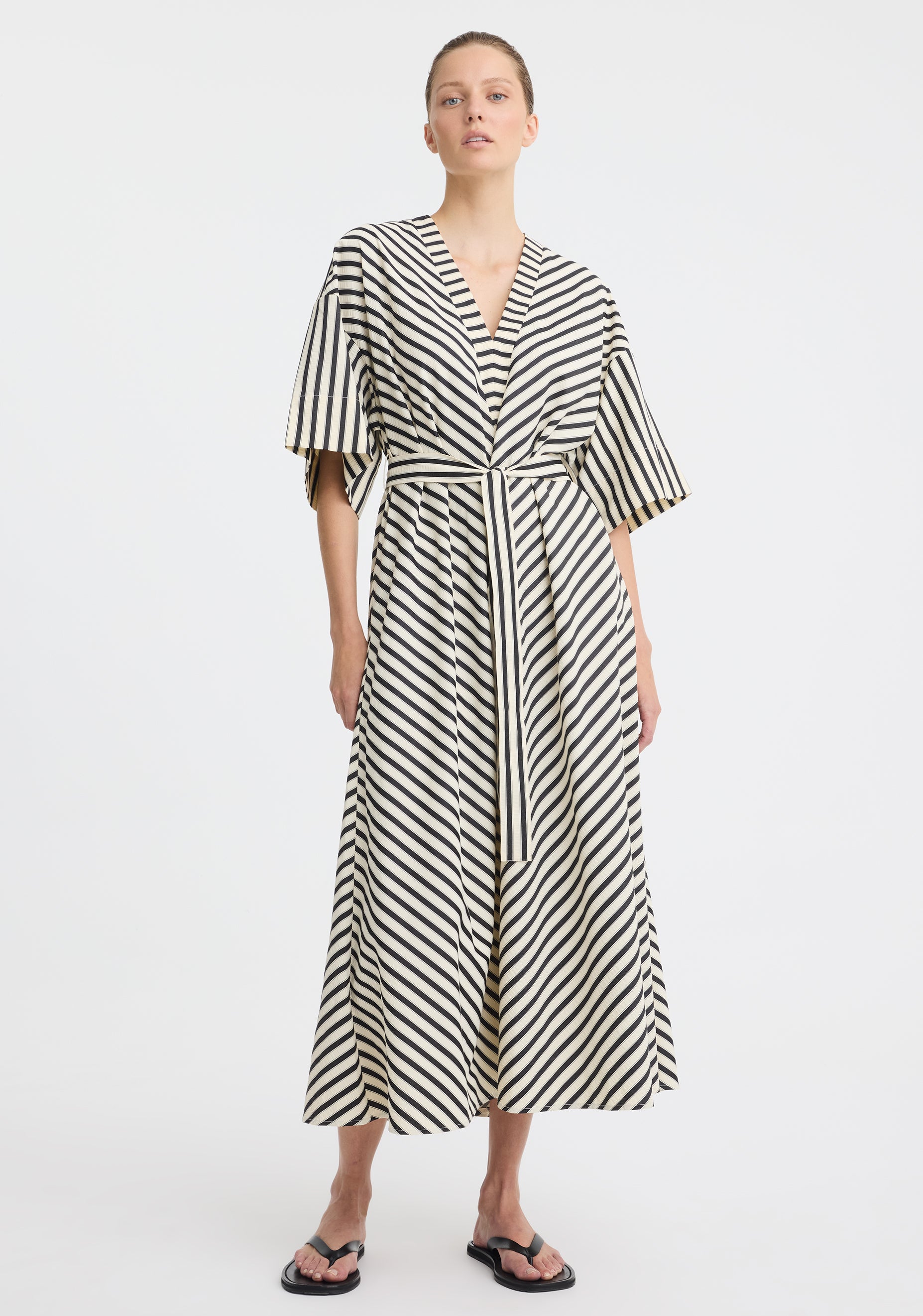 MORRISON Marina Midi Dress STRIPE